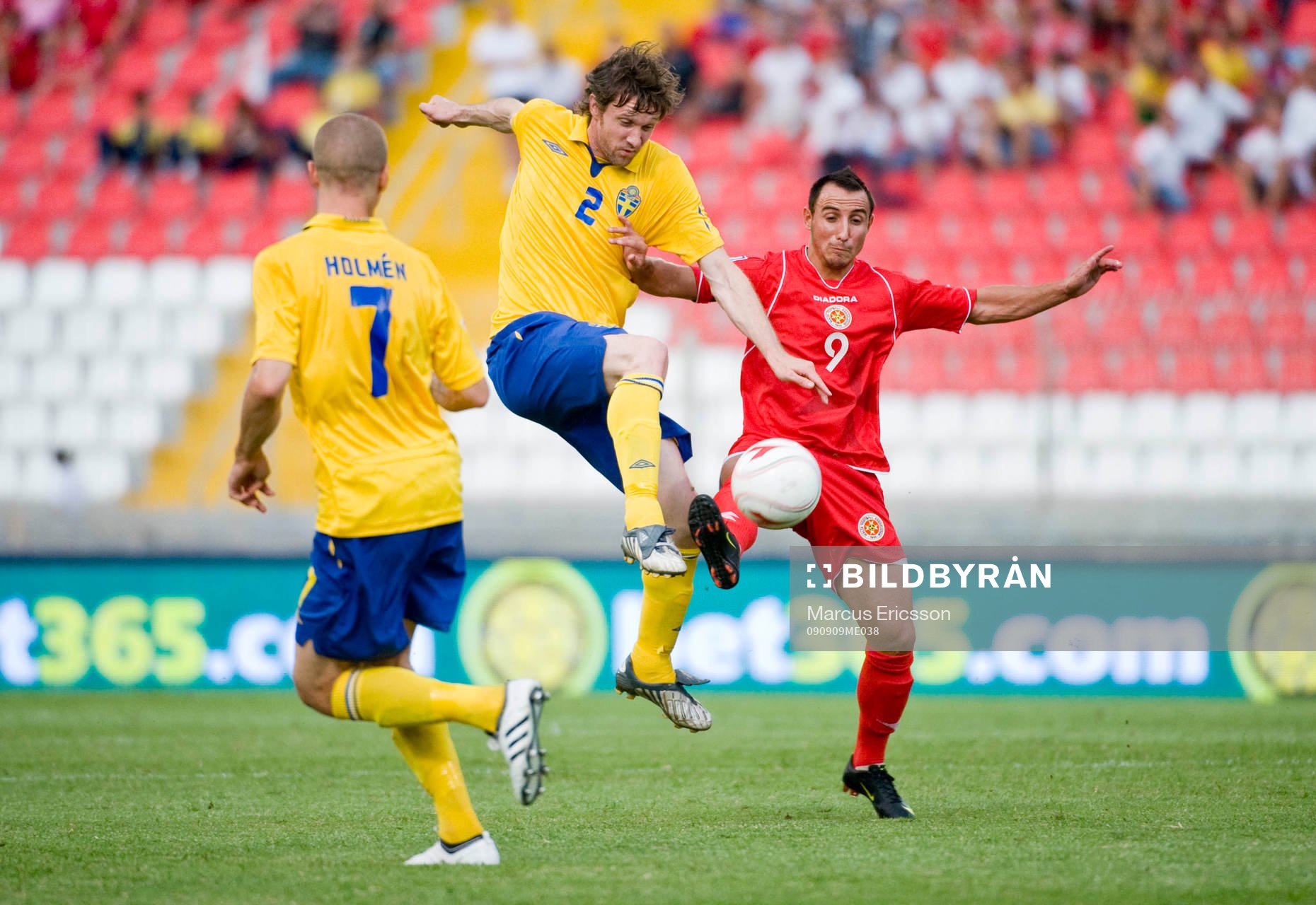  Mikael Nilsson, Sverige, och Michael Mifsud, Malta, 