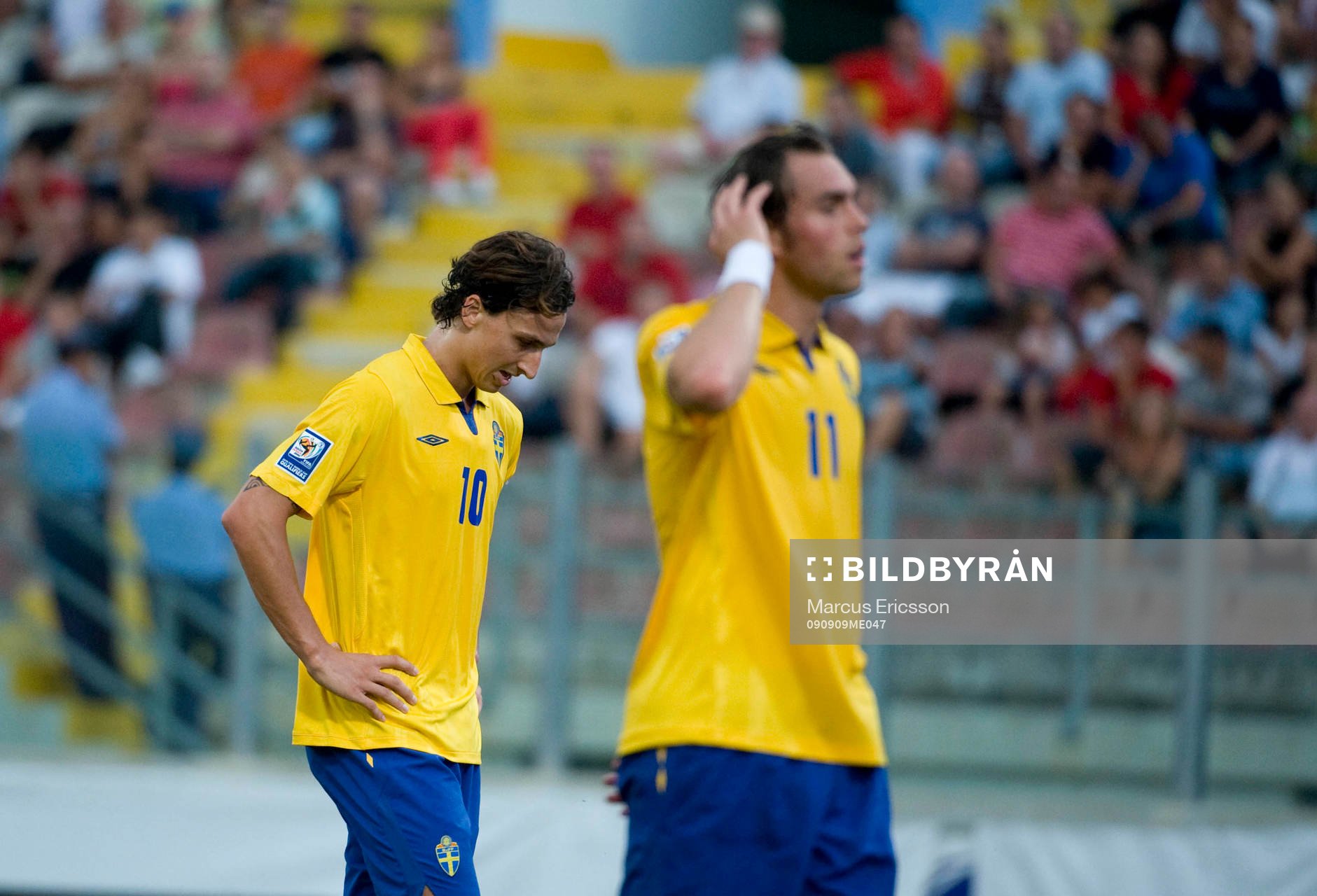Zlatan Ibrahimovic, Johan Elmander, Sverige