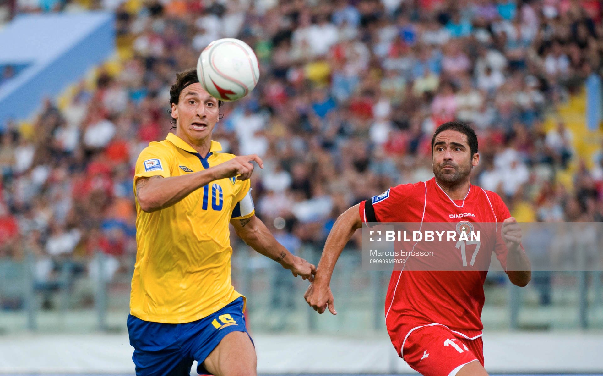 Zlatan Ibrahimovic, Sverige och Kenneth Scicluna, Malta