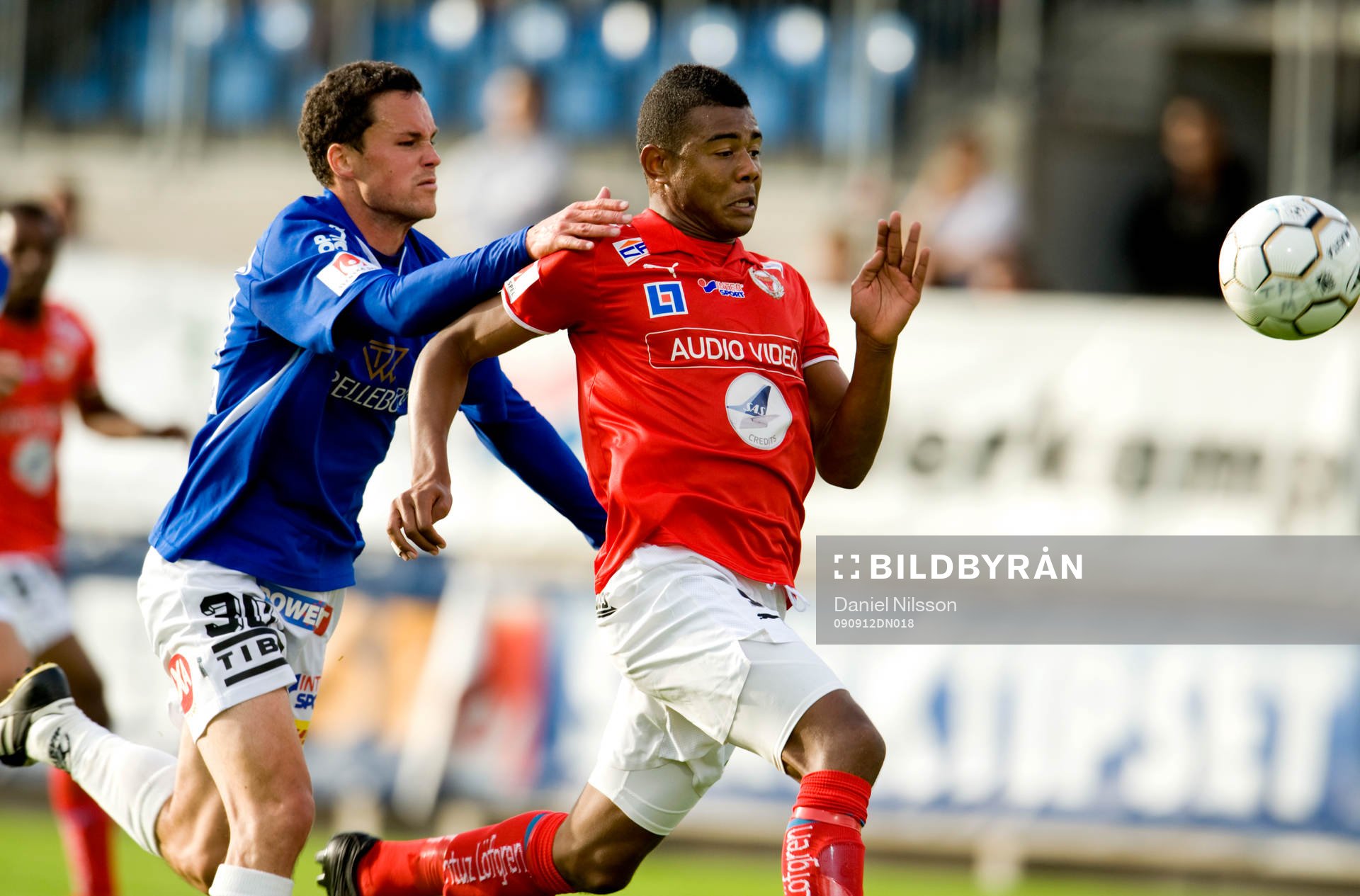 Ricardo Santos, Kalmar och Jens Sloth,Trelleborg