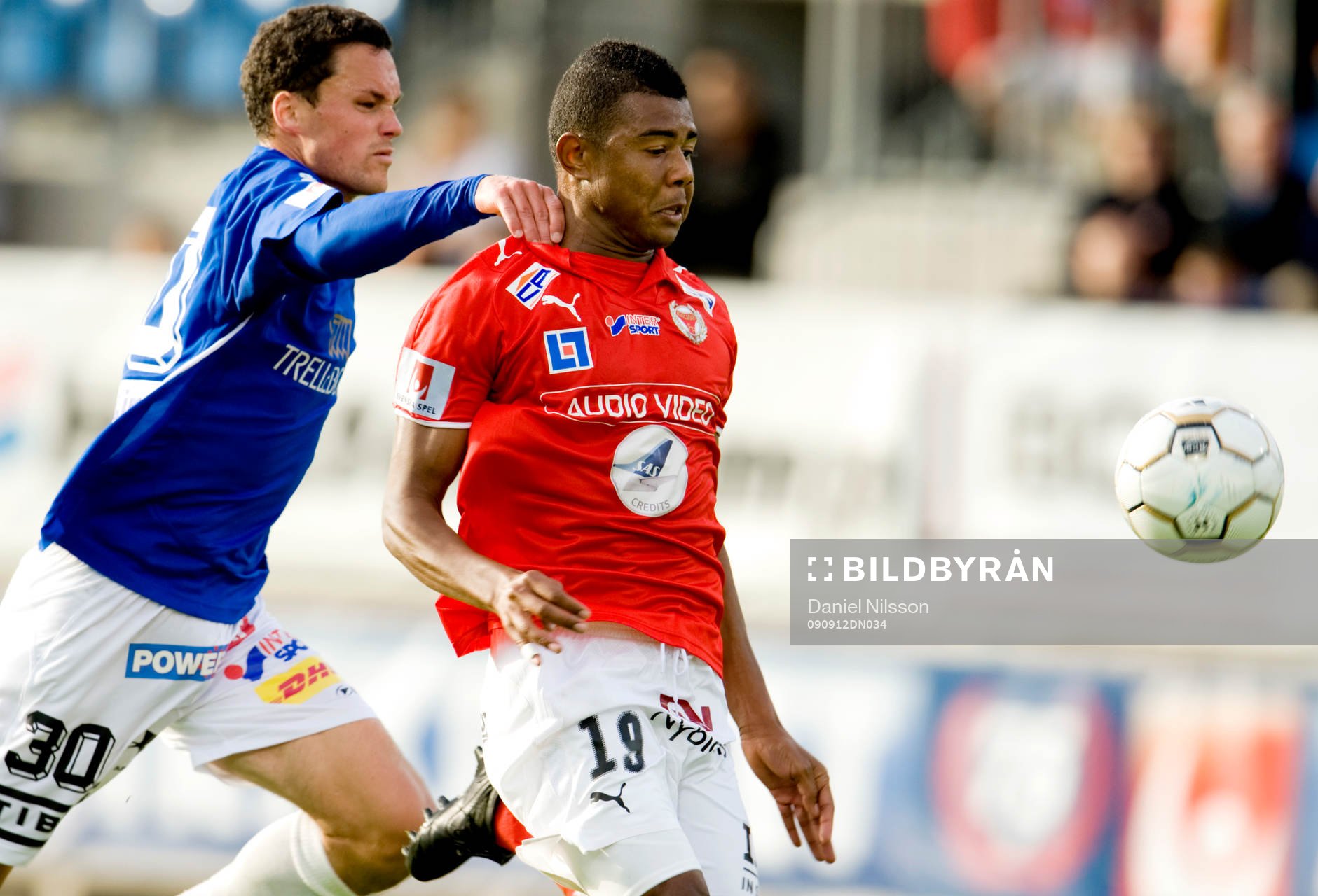 Ricardo Santos, Kalmar och Jens Sloth,Trelleborg
