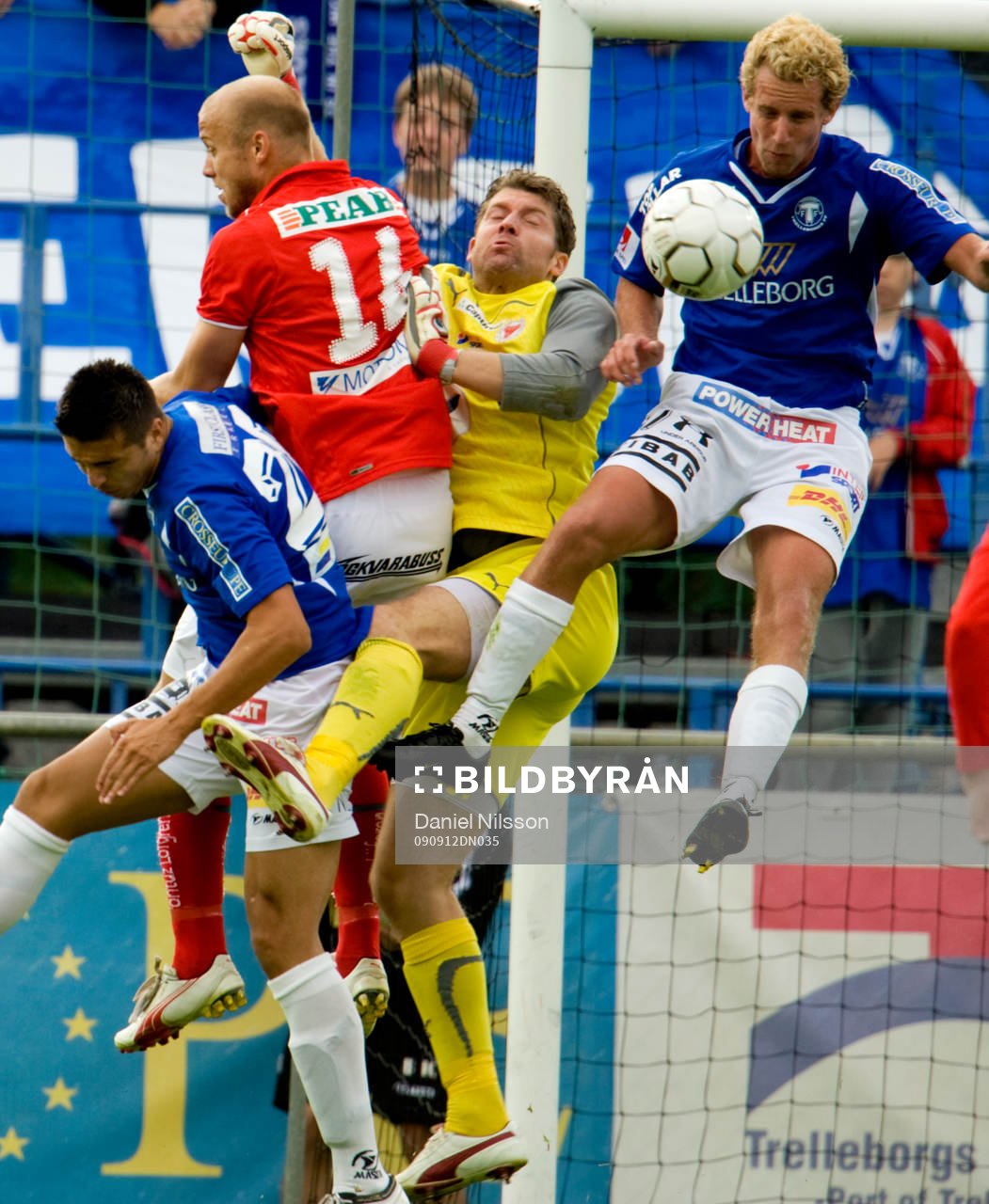 Fisnik Shala och Thommie Persson, Trelleborg och Stefan