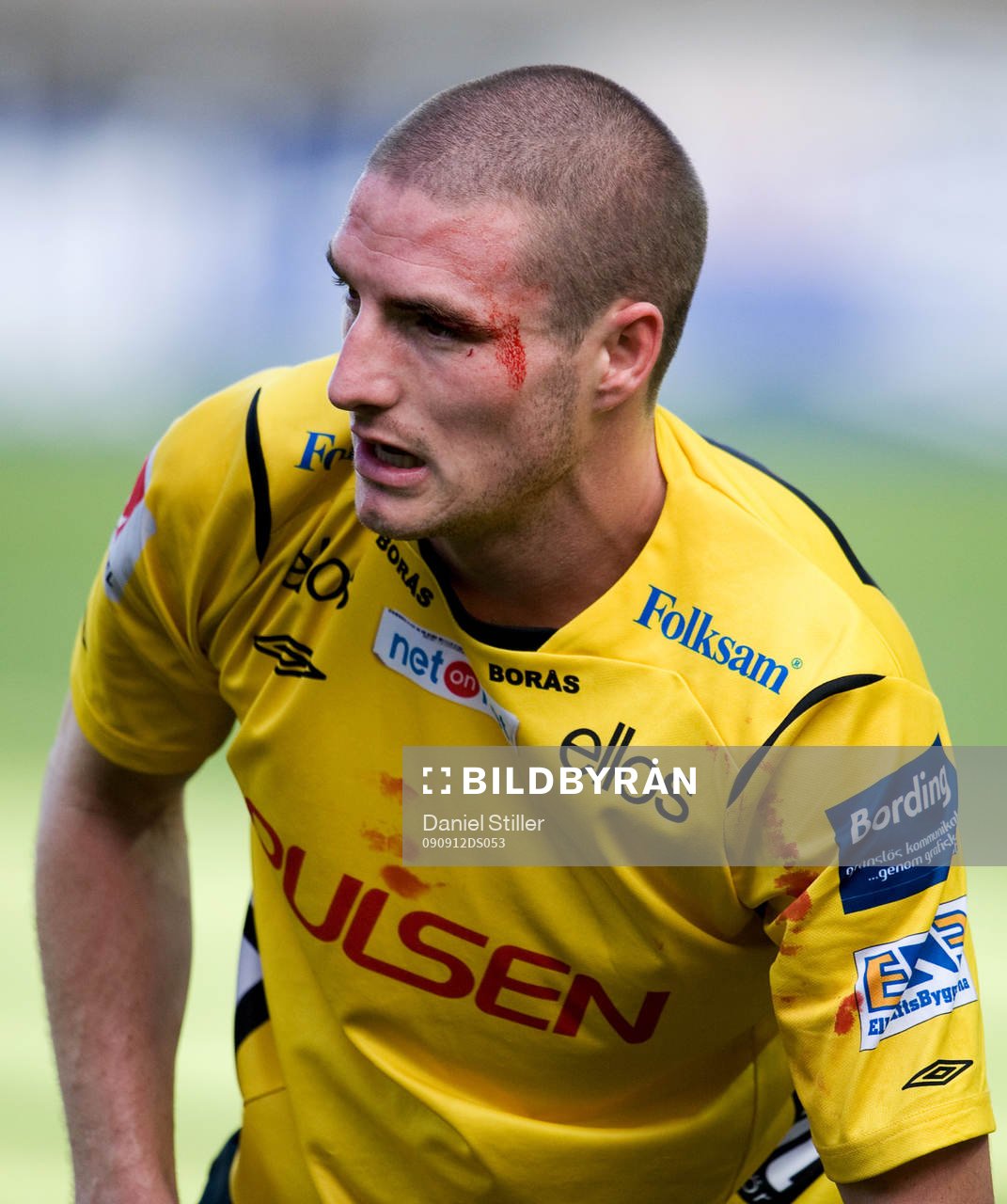 James Keene, Elfsborg, togs hårt