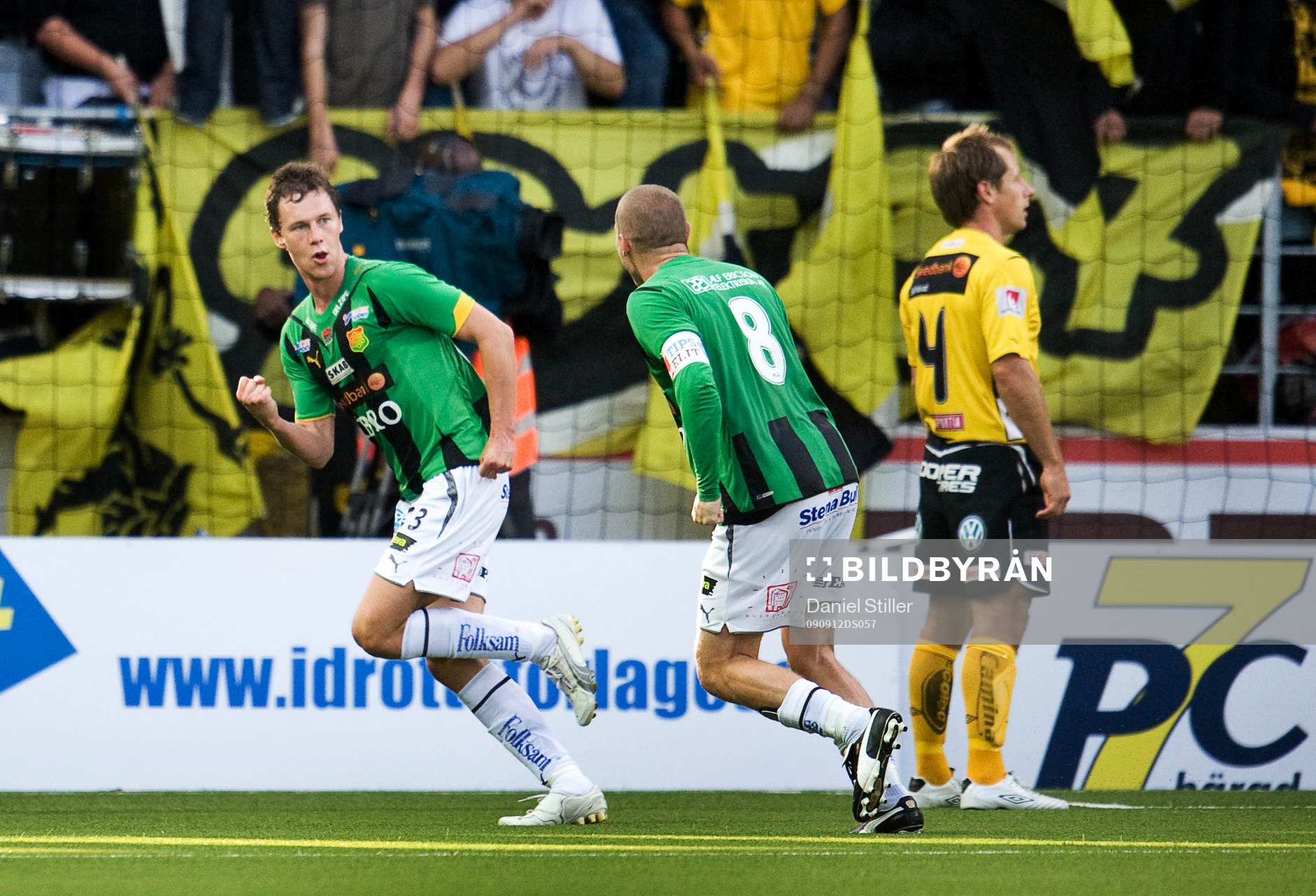 Gais kvitterar till 2-2 i slutminuterna genom Eyjólfur