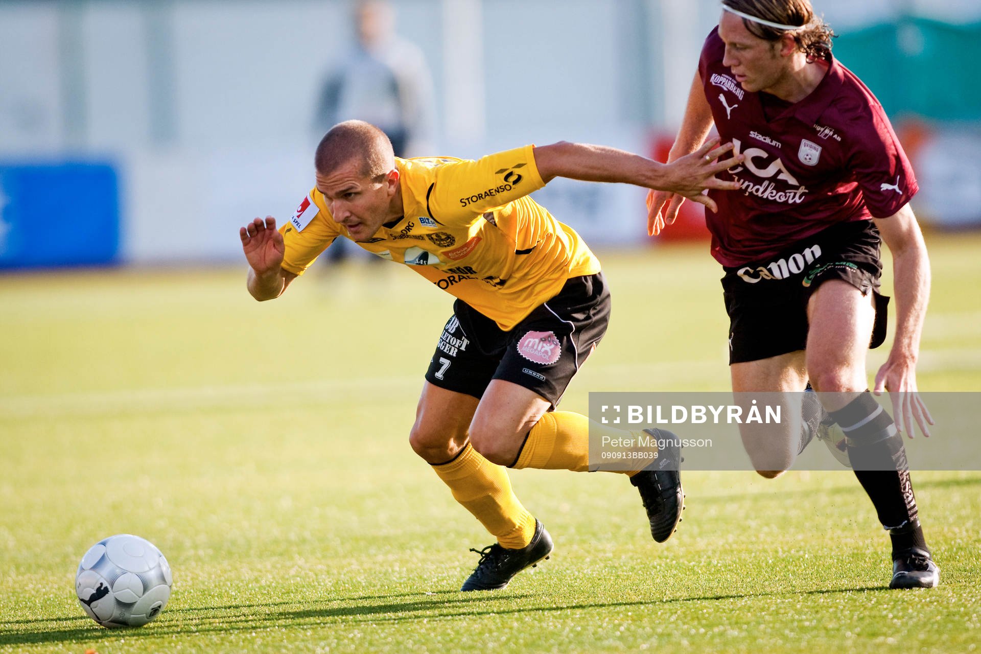  Johan Svensson, Mjällby och David Björkeryd, Qviding