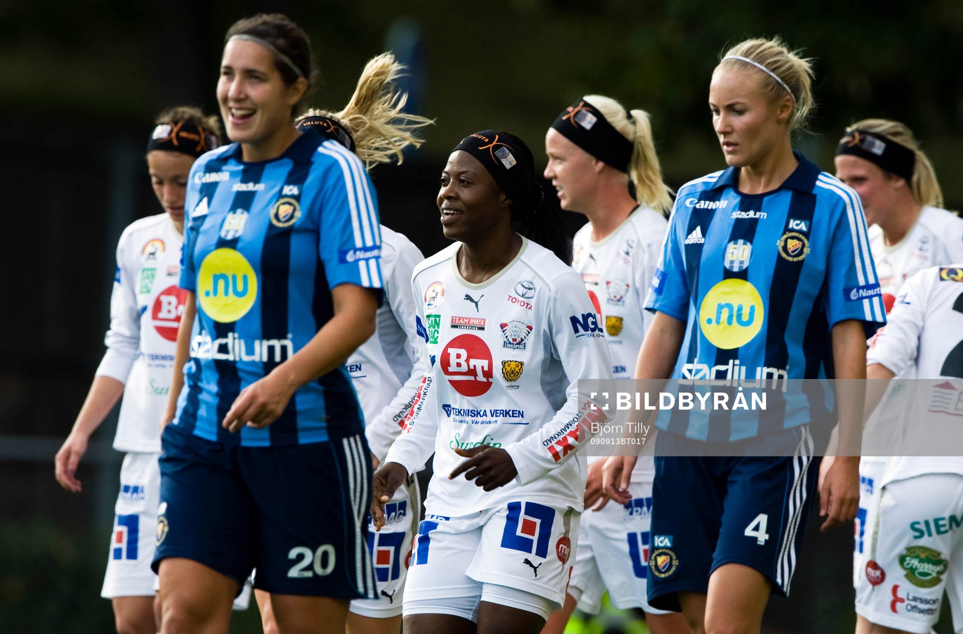 Faith Ikidi, Linköping, Therese Brogårde och Gudrun Soley