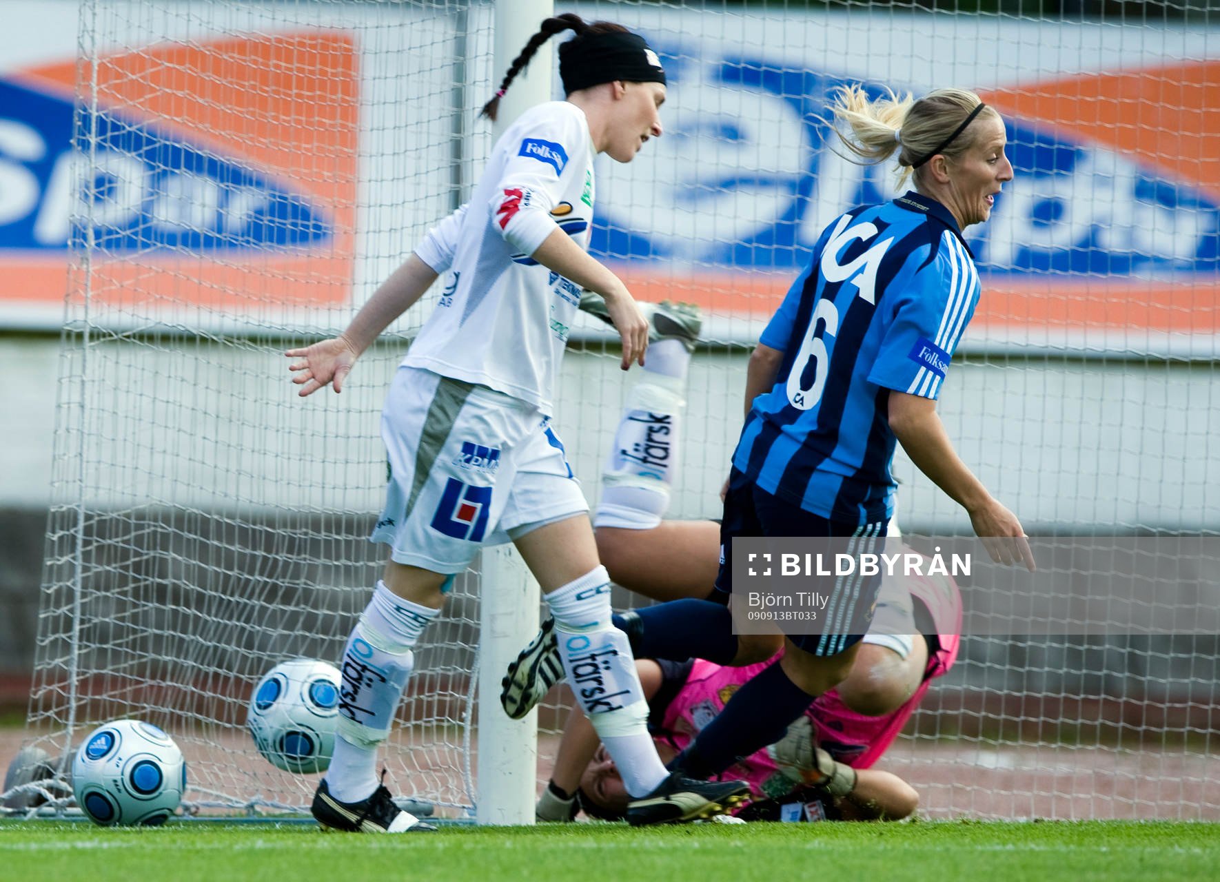 Marijke Callebaut, Djurgården gör 1-0
