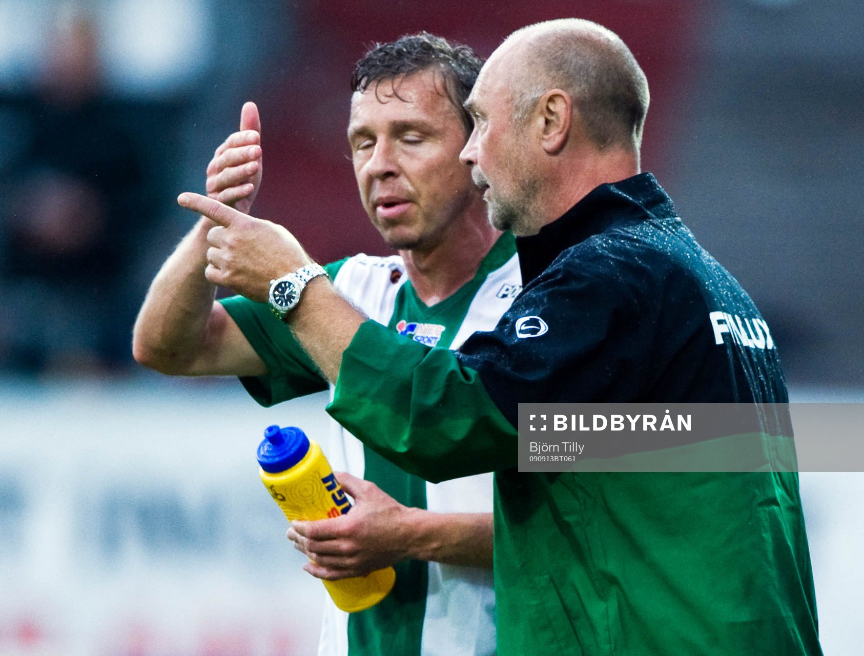 Fredrik Söderström och Thom Åhlund, tränare