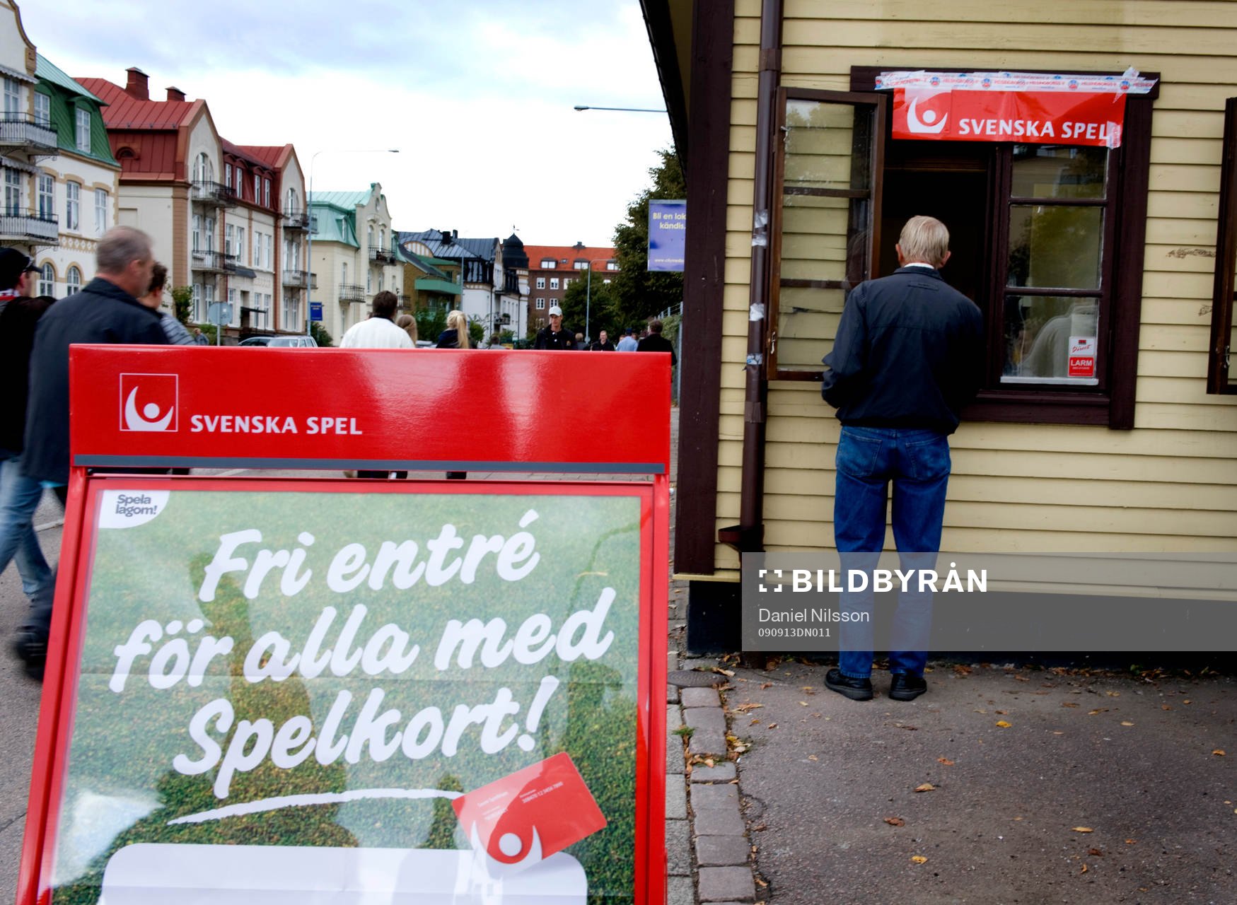 Folk med Spelkort går gratis in på Allsvenskan. Svenska