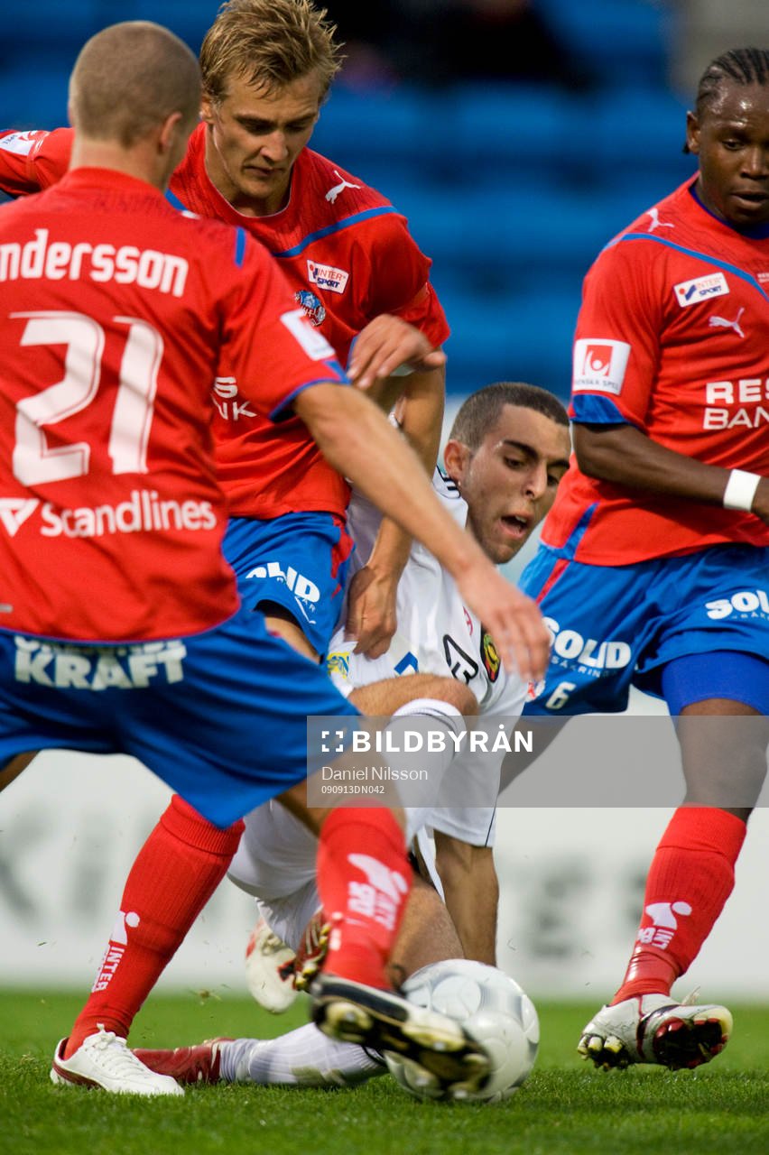 Dalil Benyahia, Brommapojkarna och Christoffer Andersson,