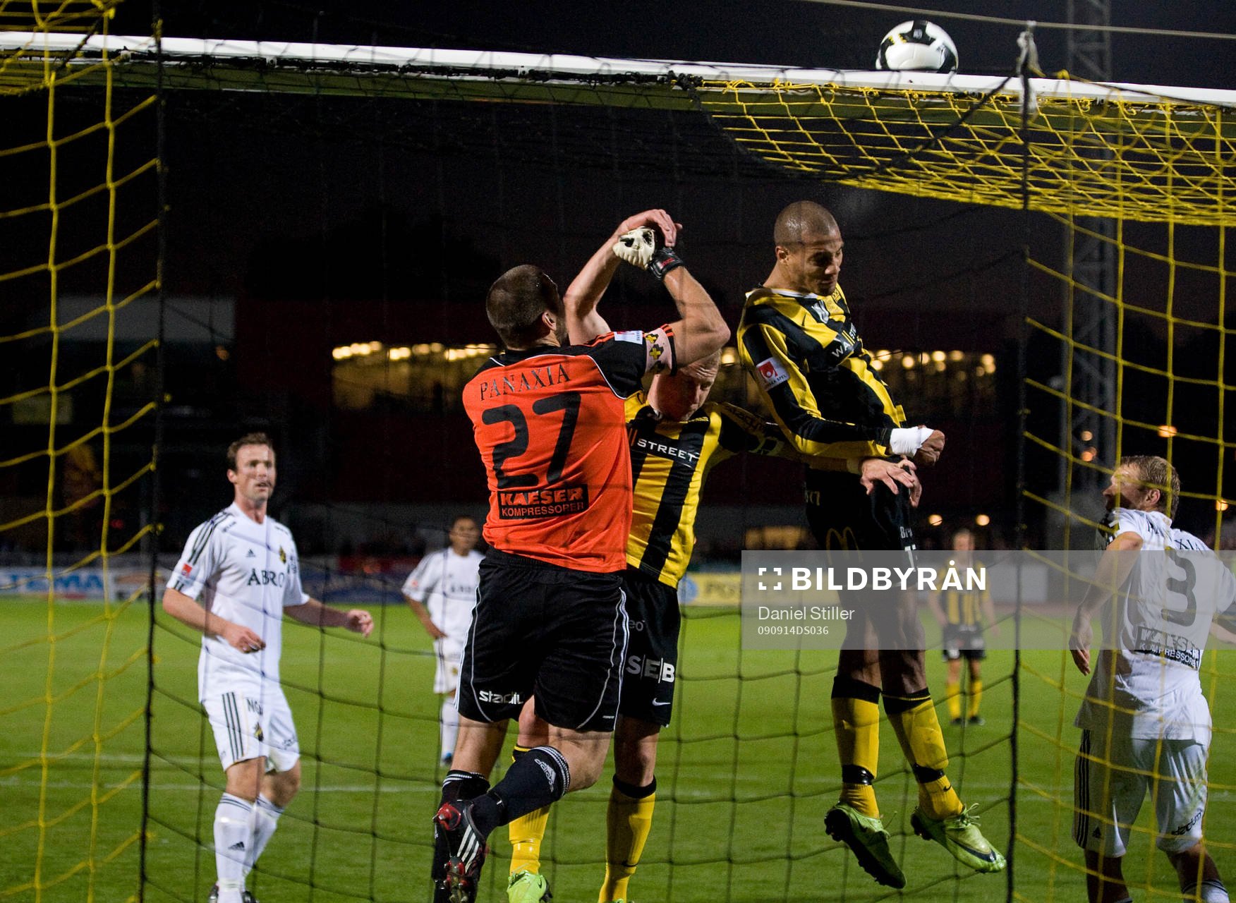 Mathias Ranégie, Häcken. Daniel Örlund, målvakt, AIK
