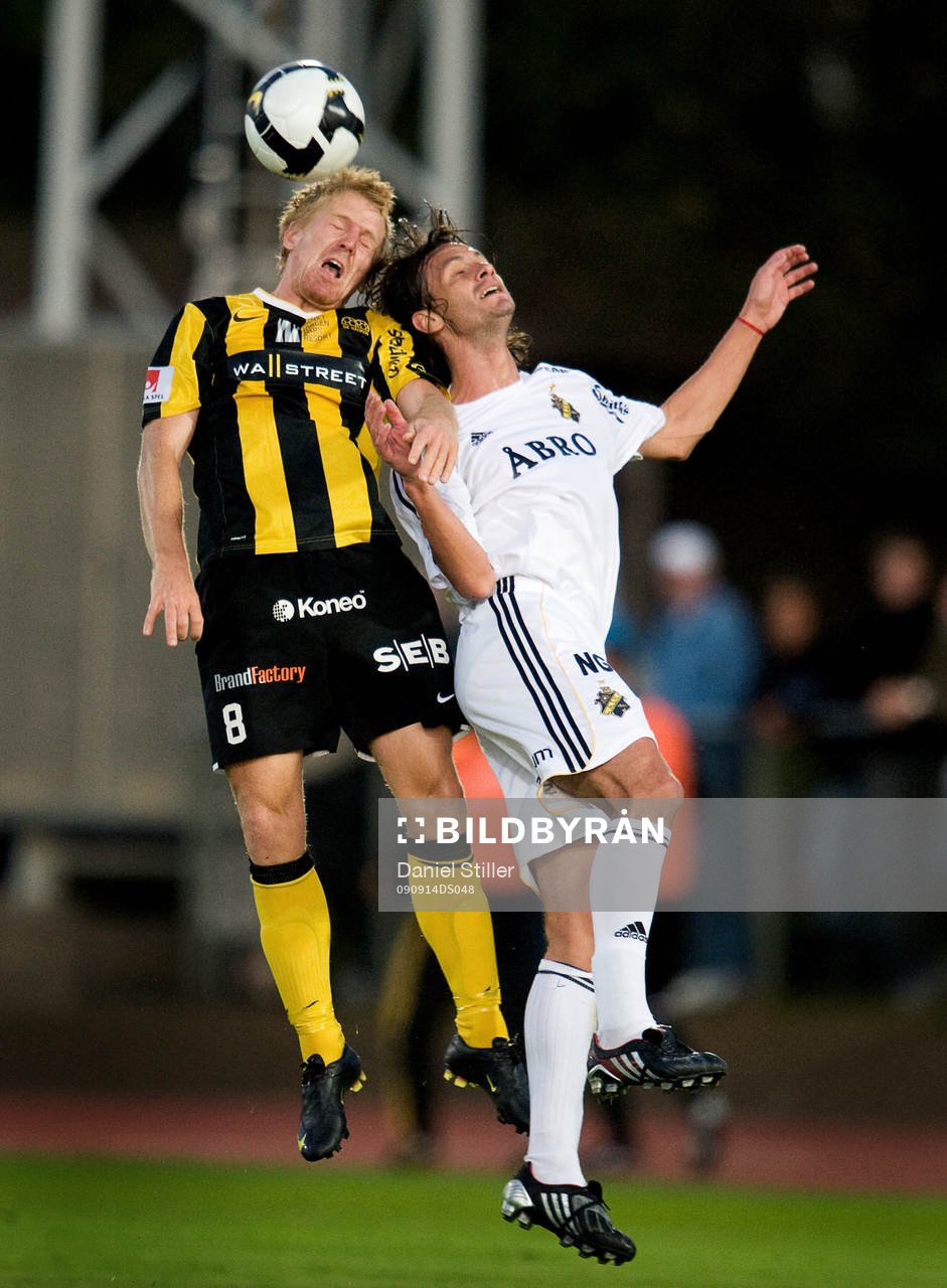 Josef Karlsson, Häcken. Iván Obolo, AIK