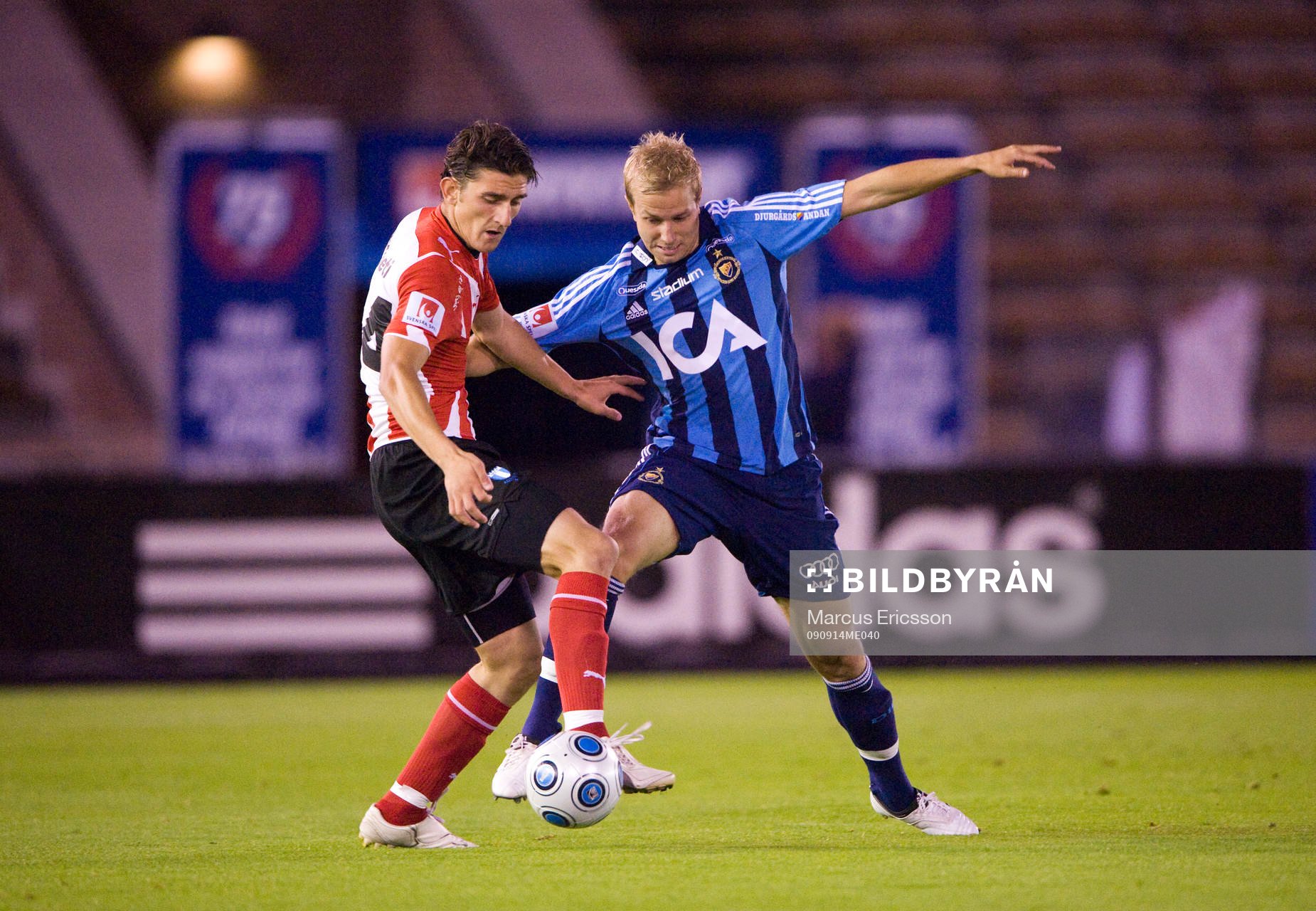 Agon Mehmeti, Malmö FF och Petter Gustafsson, Djurgården