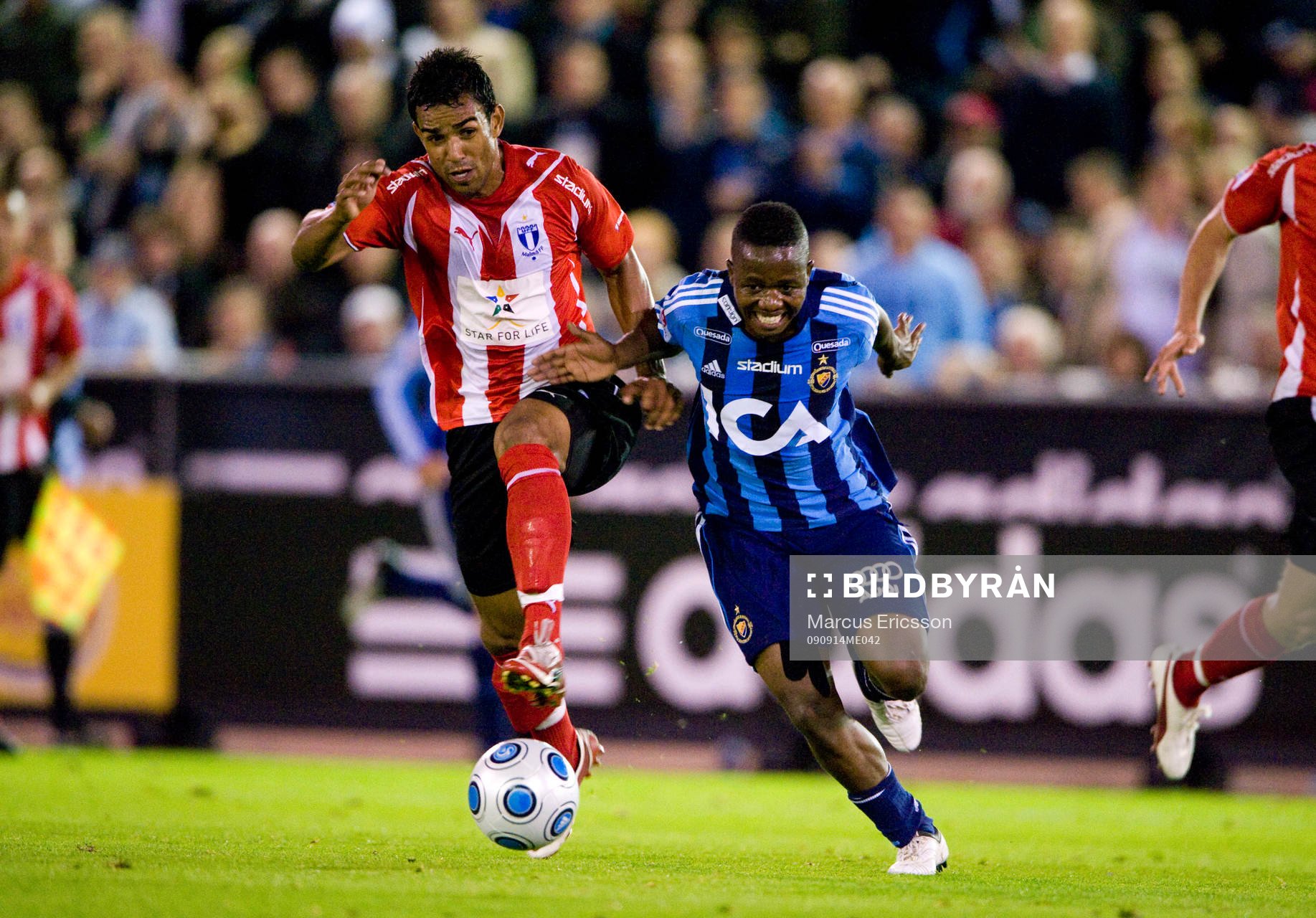  Ricardo Ferreira da Silva Kubitski, Malmö FF och Boyd Mwila, Djurgården