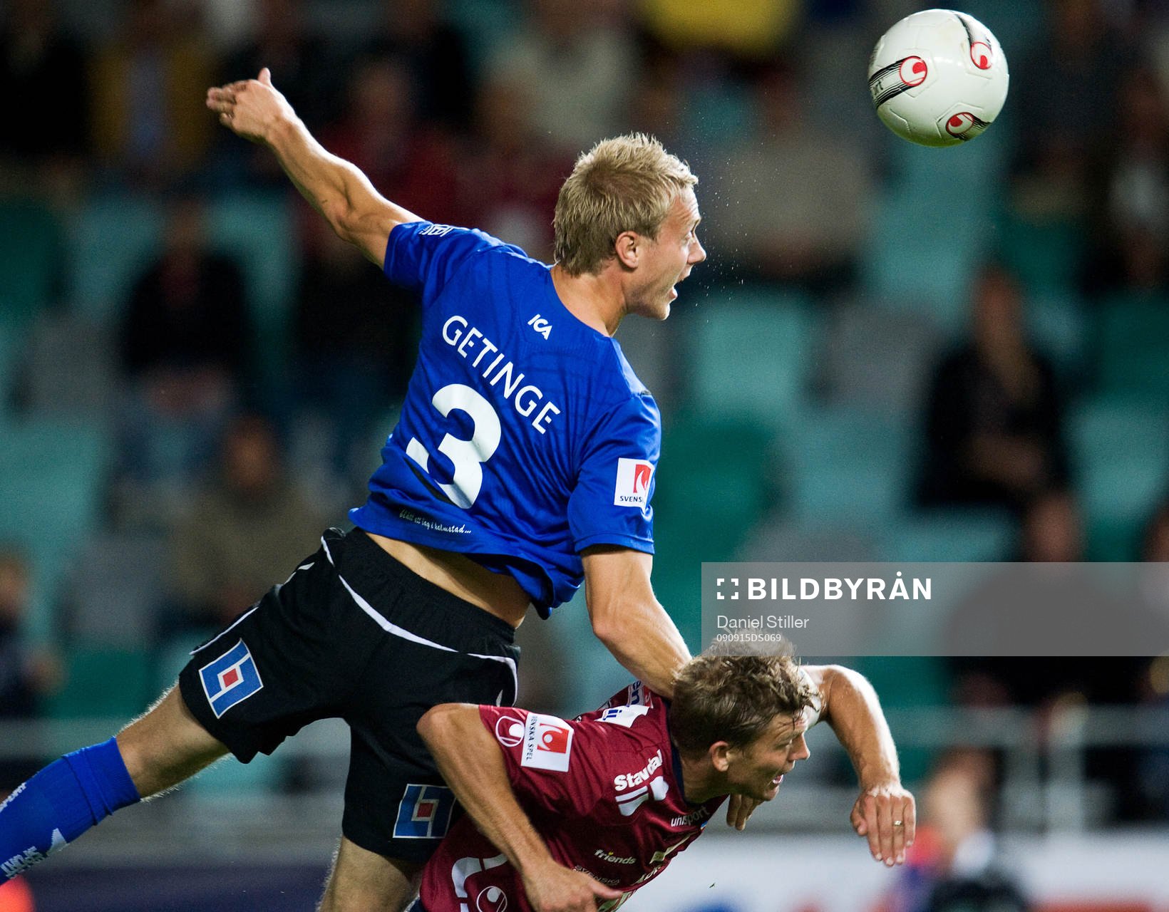 Johnny Lundberg, Halmstad. Marcus Allbäck, Örgryte