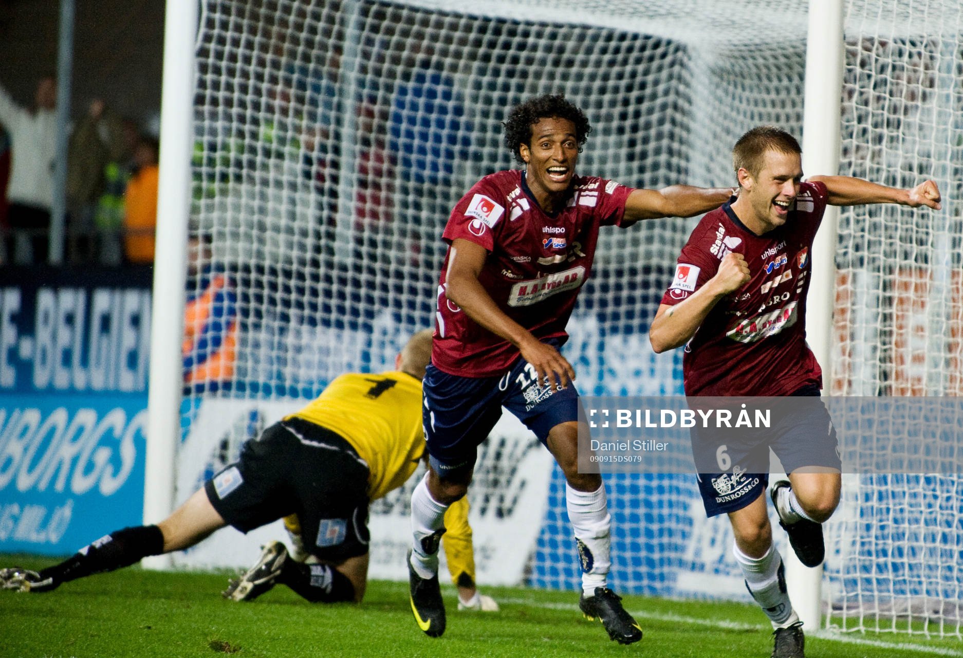 Alexander Mellqvist, Örgryte, gör 2-1, Roy Miller