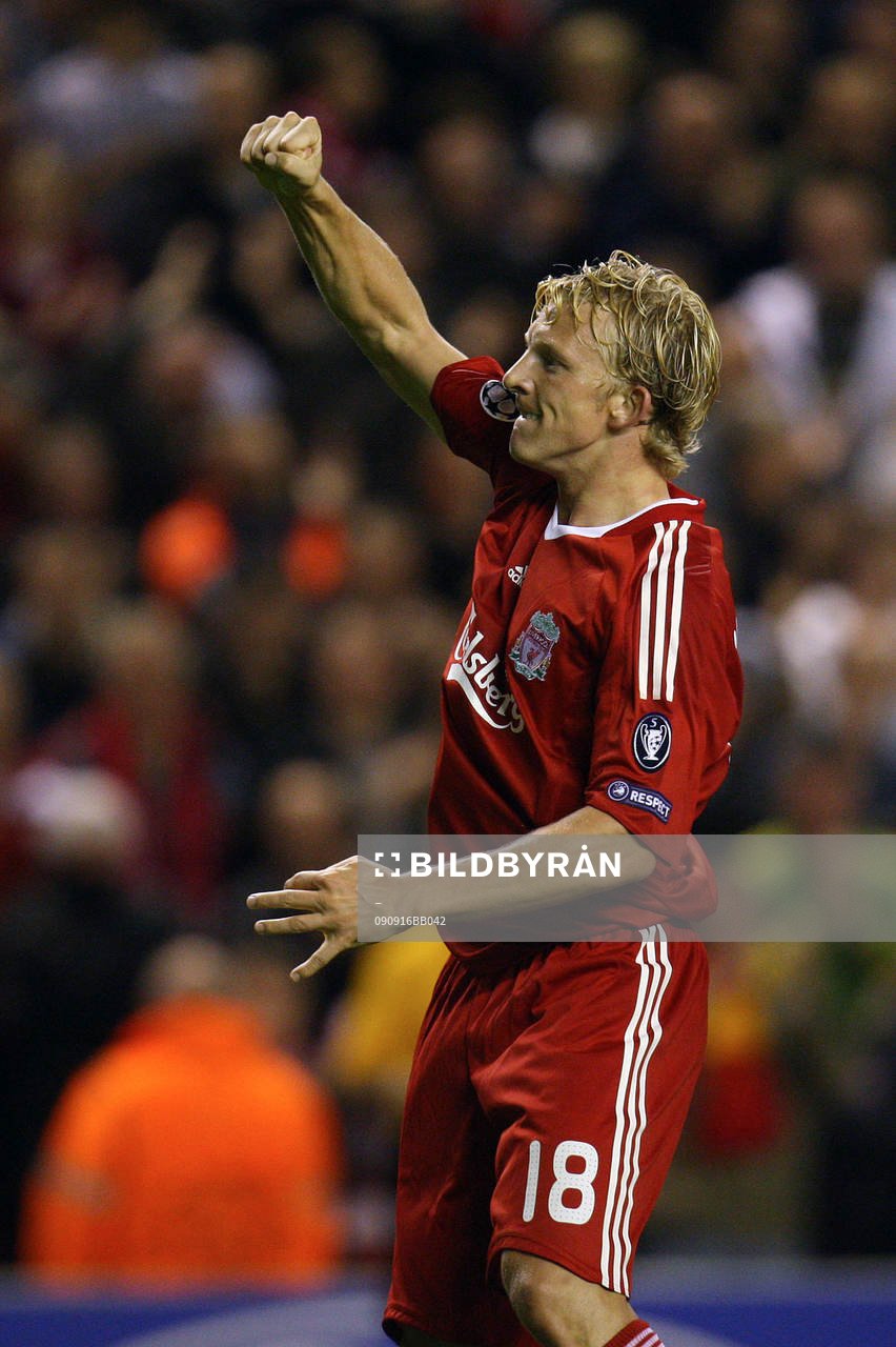Dirk Kuyt, Liverpool, glädje, jubel