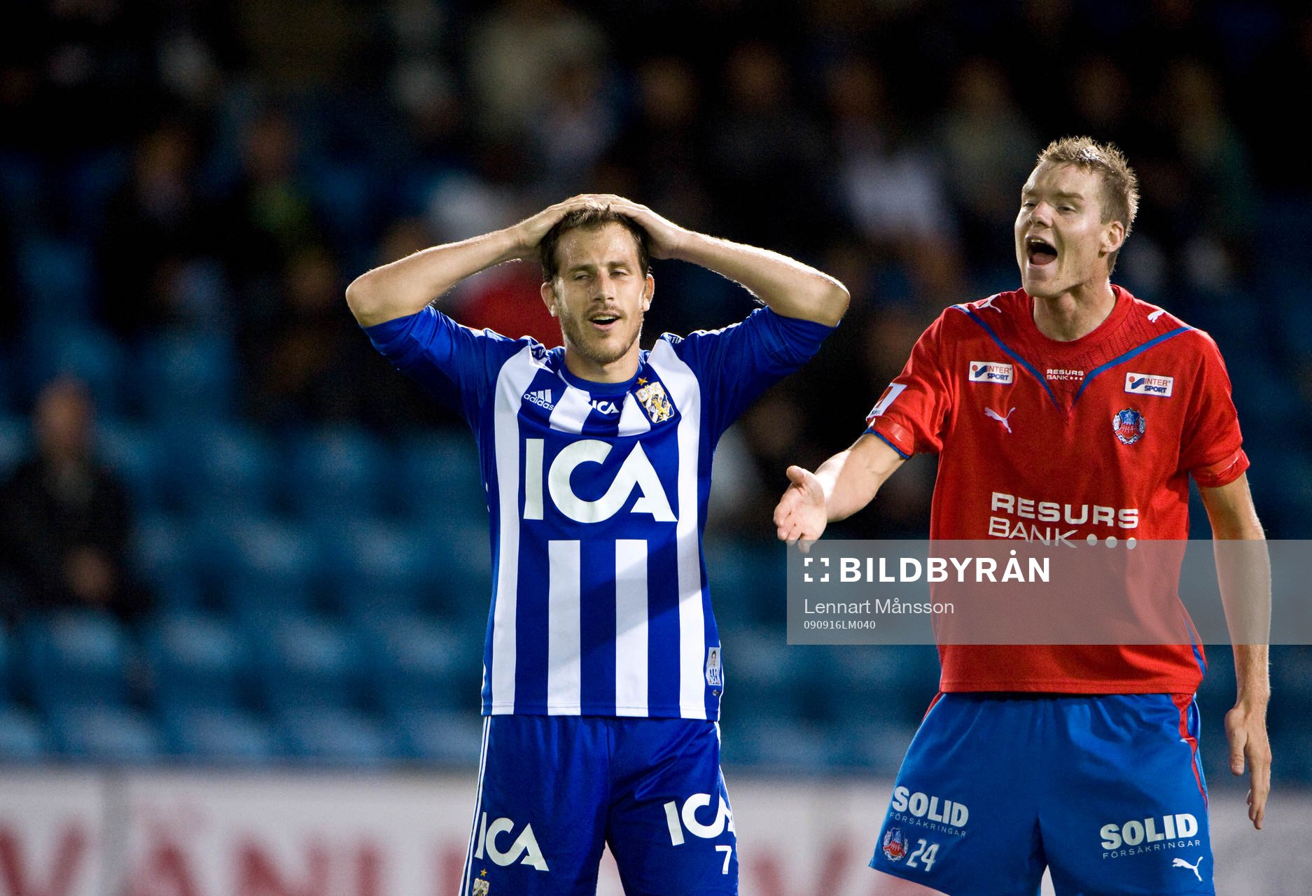 Tobias Hysén och Marcus Nilsson, Helsingborg