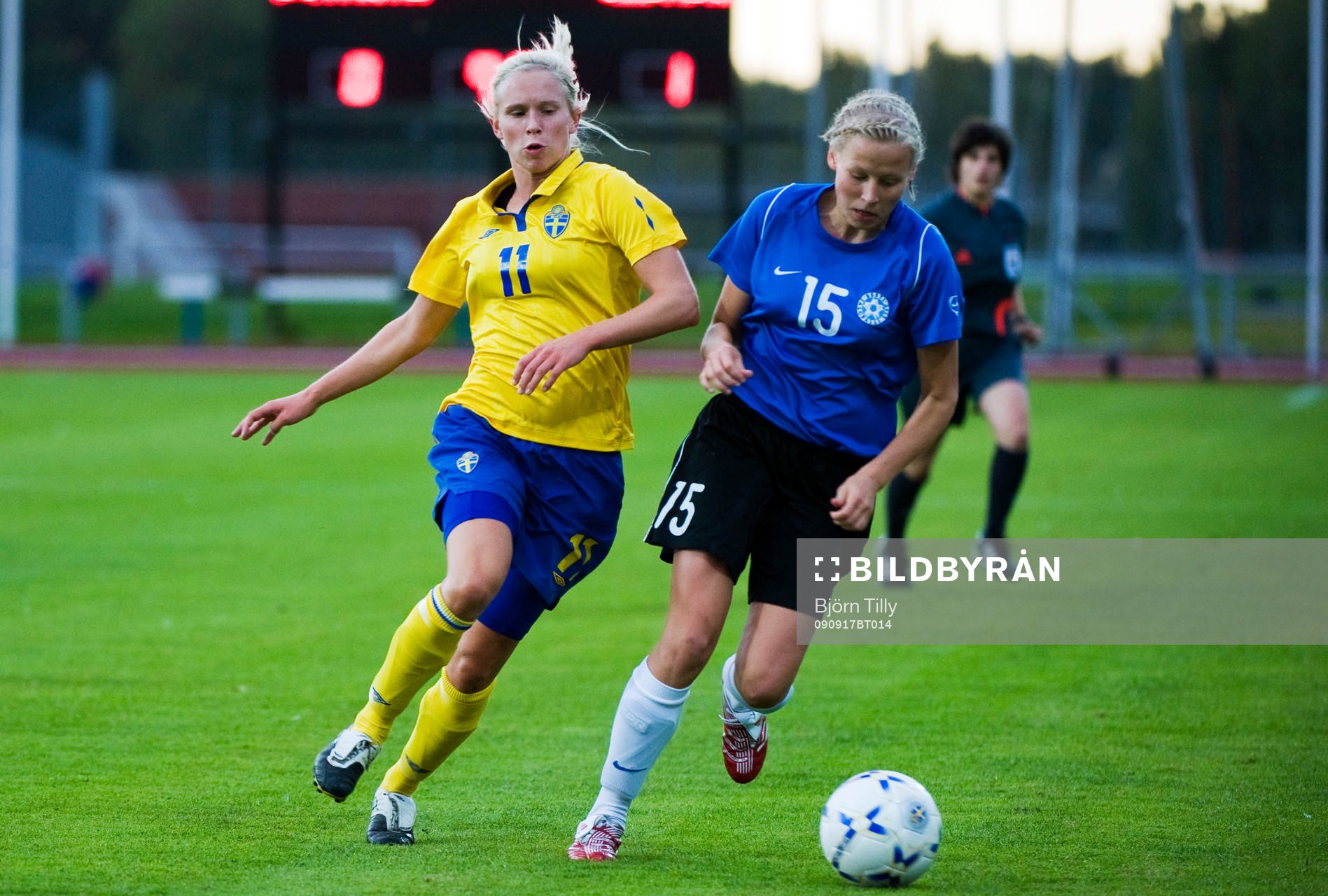 Jonna Andersson, Sverige och Riin Emajoe, Estland