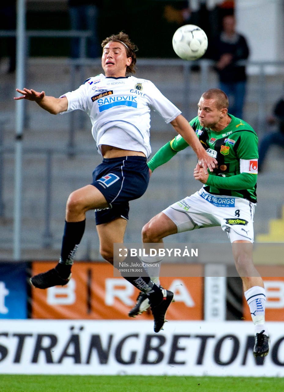 Marcus Hansson, Gefle, Richard Spong, GAIS