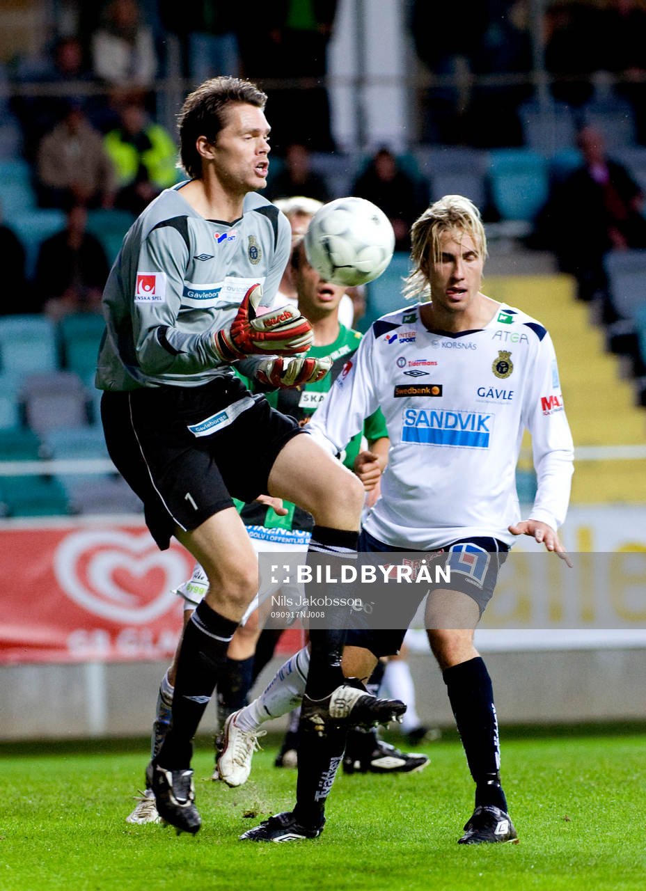 Mattias Hugosson, målvakt Gefle