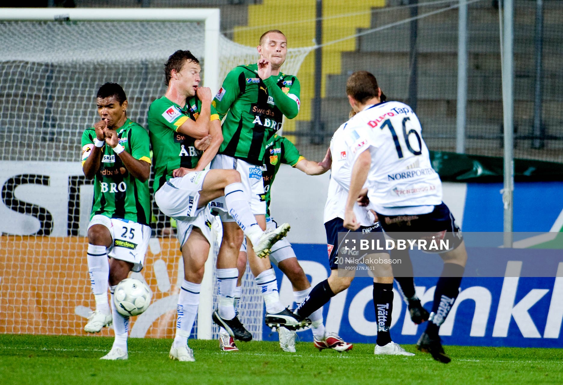 Wanderson do Carmo, Pär Ericsson, GAIS, Alexander Gerndt,