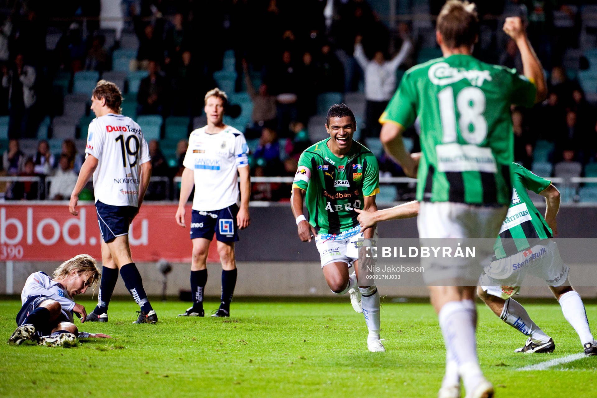 Wanderson do Carmo, GAIS, jubel