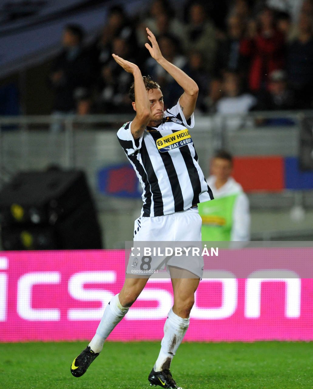 Marchisio, glädje, jubel
