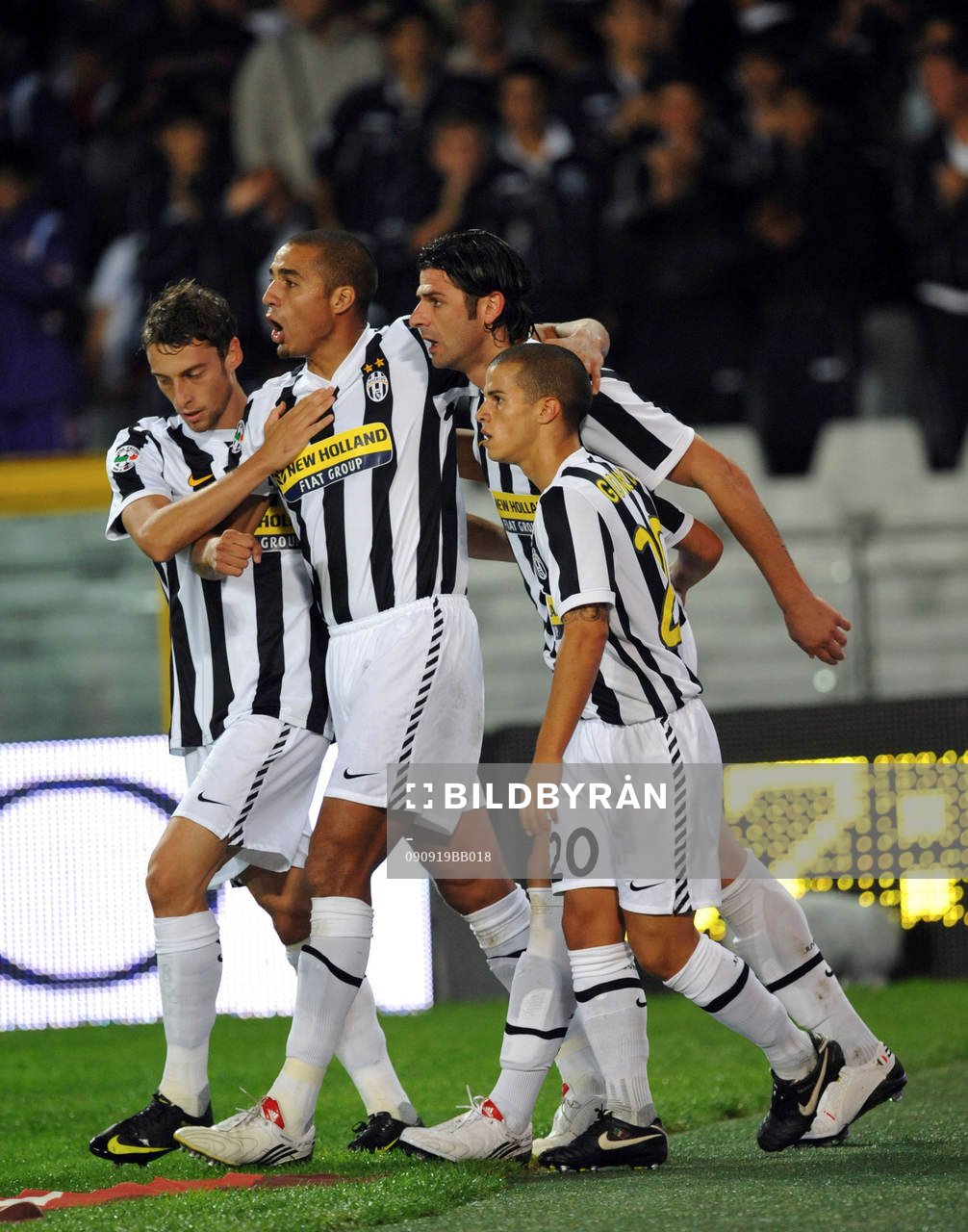 Iaquinta, Juventus, glädje, jubel