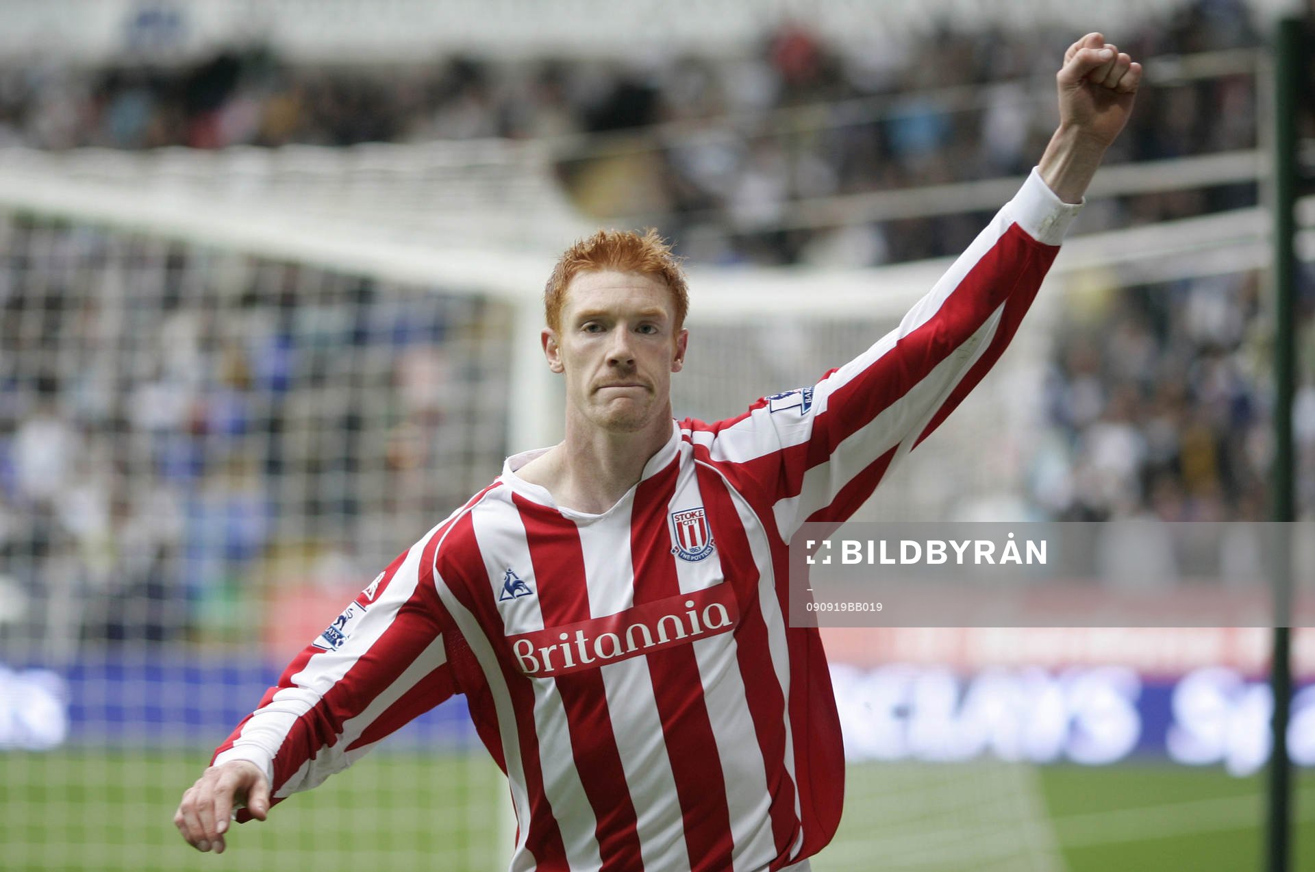  Dave Kitson, Stoke, glädje, jubel, 0-1