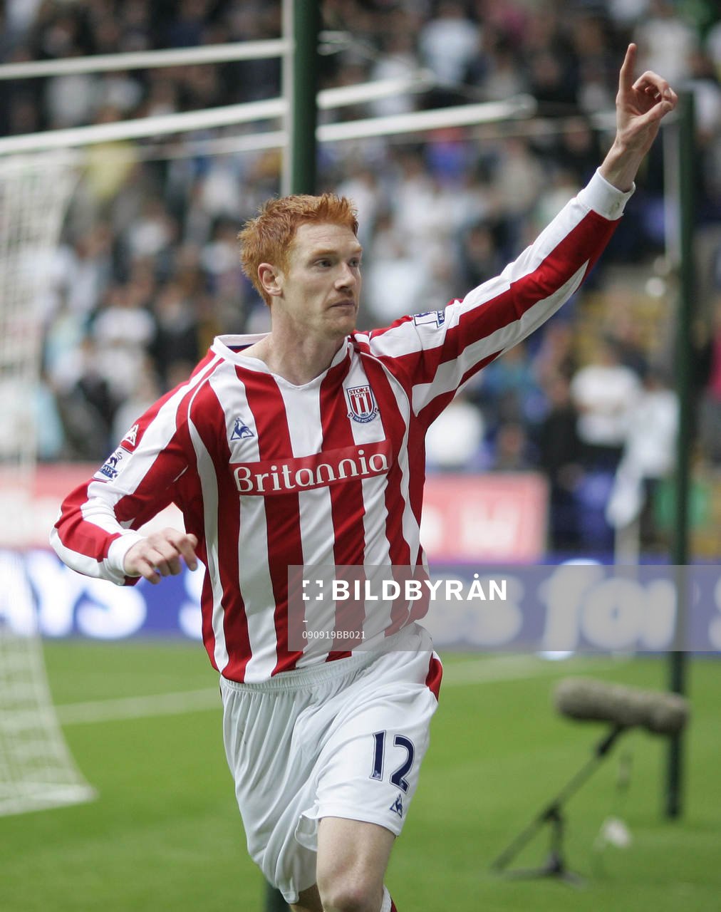  Dave Kitson, Stoke, glädje , jubel, 0-1
