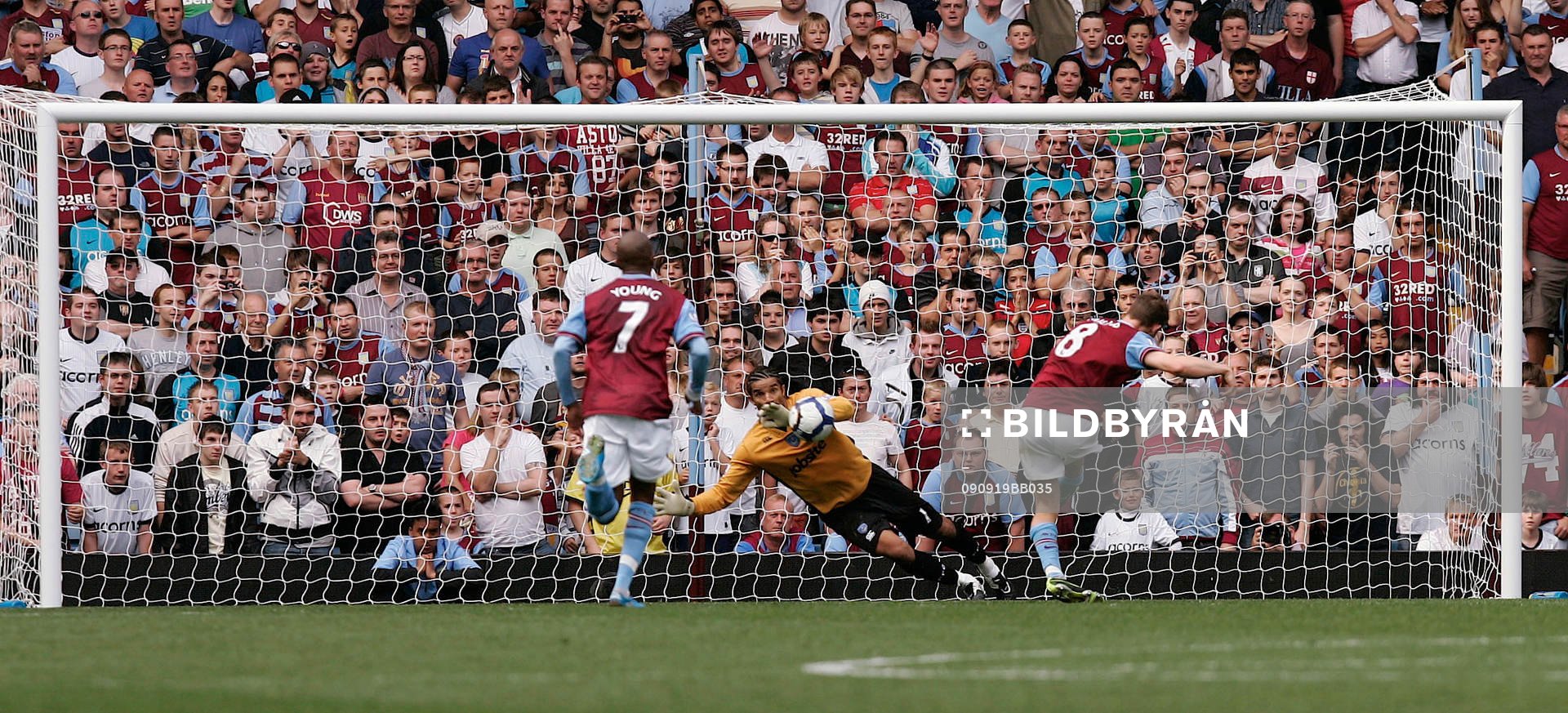 James Milner gör 1-0 till Aston Villa