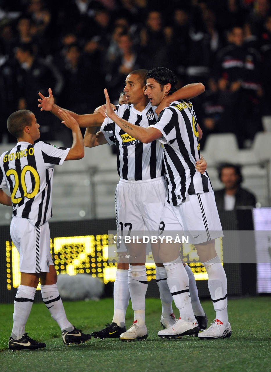 Iaquinta, Juventus, glädje, jubel