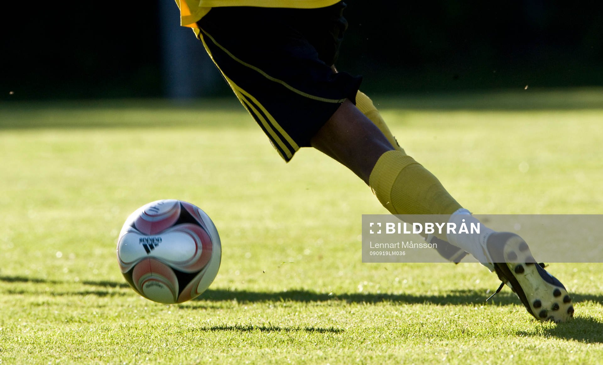 Fot, fotboll, gräs, genre