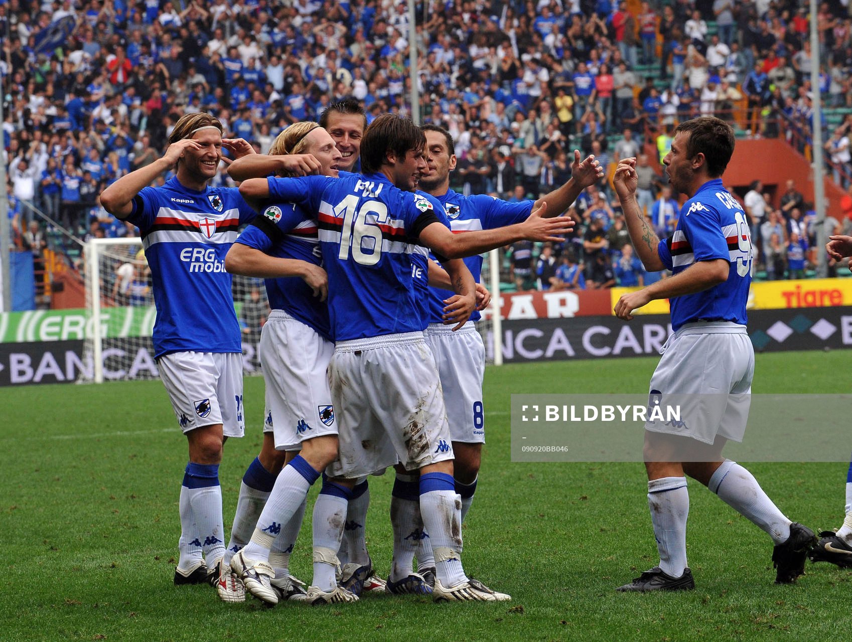 Jubel i Sampdoria
