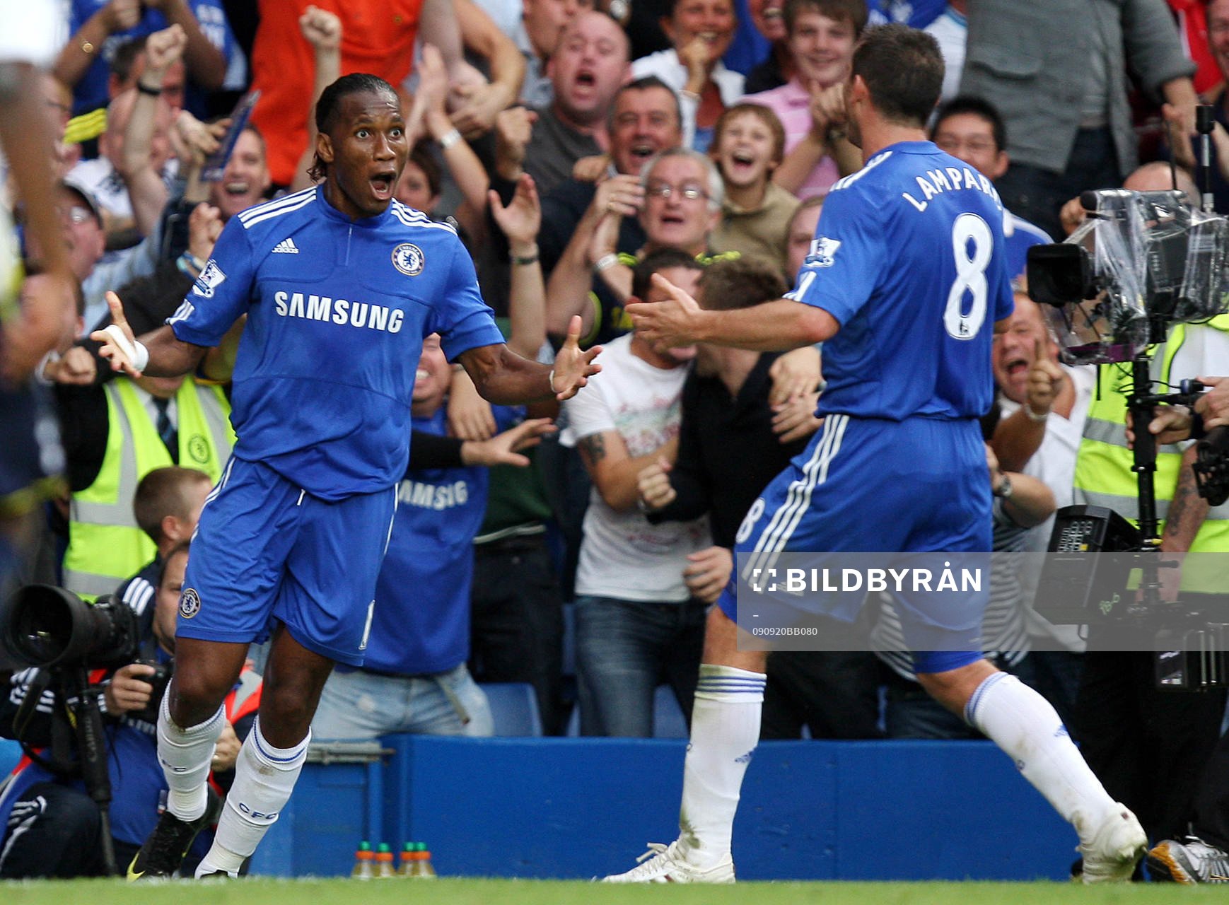 Didier Drogba, Chelsea, glädje, jubel