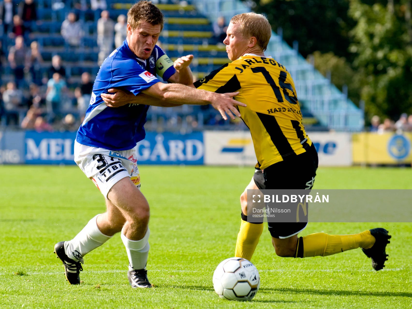 Dennis Melander, Trelleborg och Marcus Jarlegren, Häcken