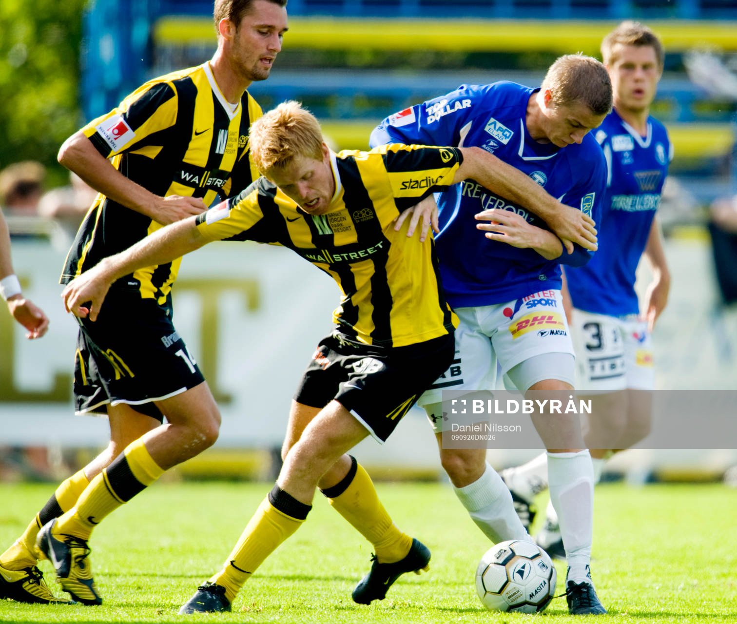 Andreas Drugge, Trelleborg och Josef Karlsson och Peter