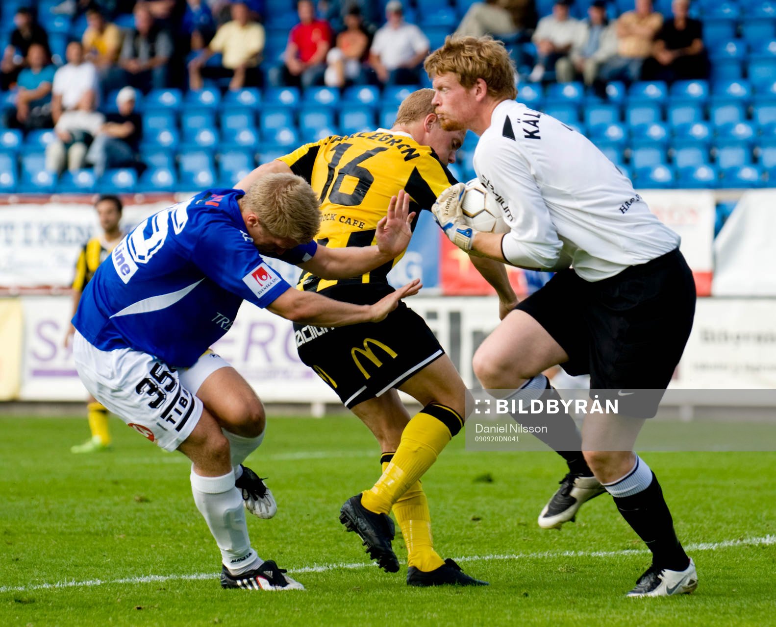 Joakim Nilsson, Trelleborg och Marcus Jarlegren och