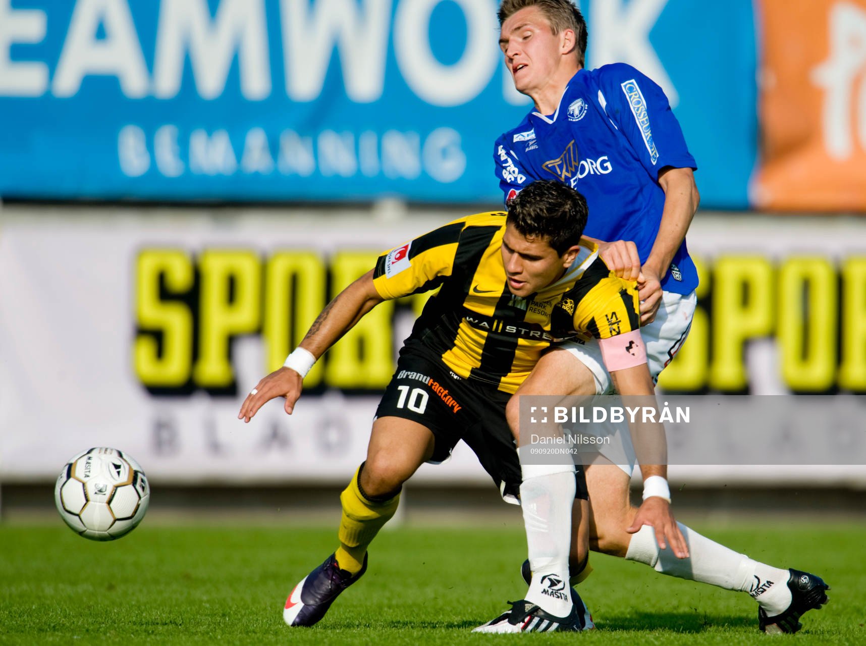 Peter Abelsson, Trelleborg och Paulo De Oliviera, Häcken