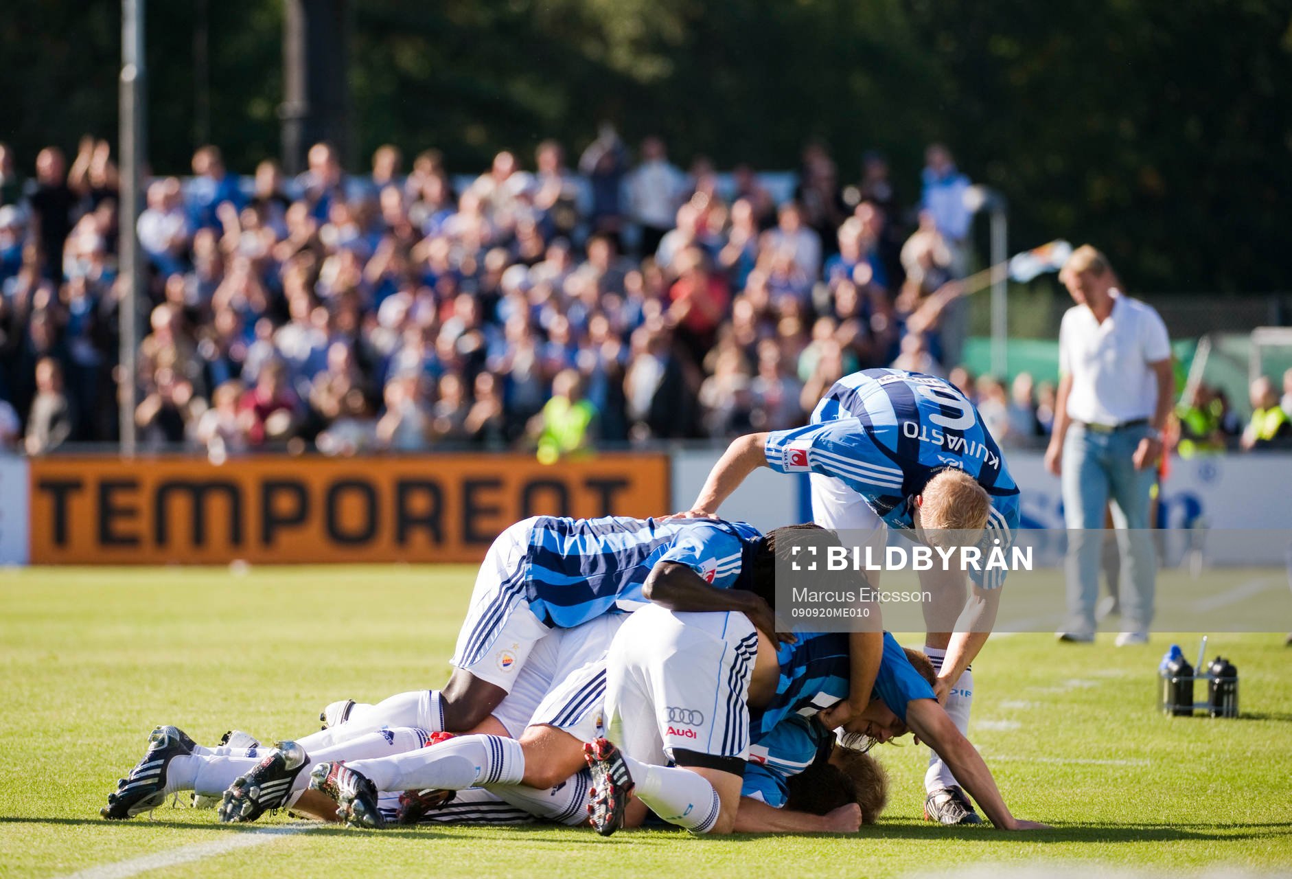 jubel i Djurgården