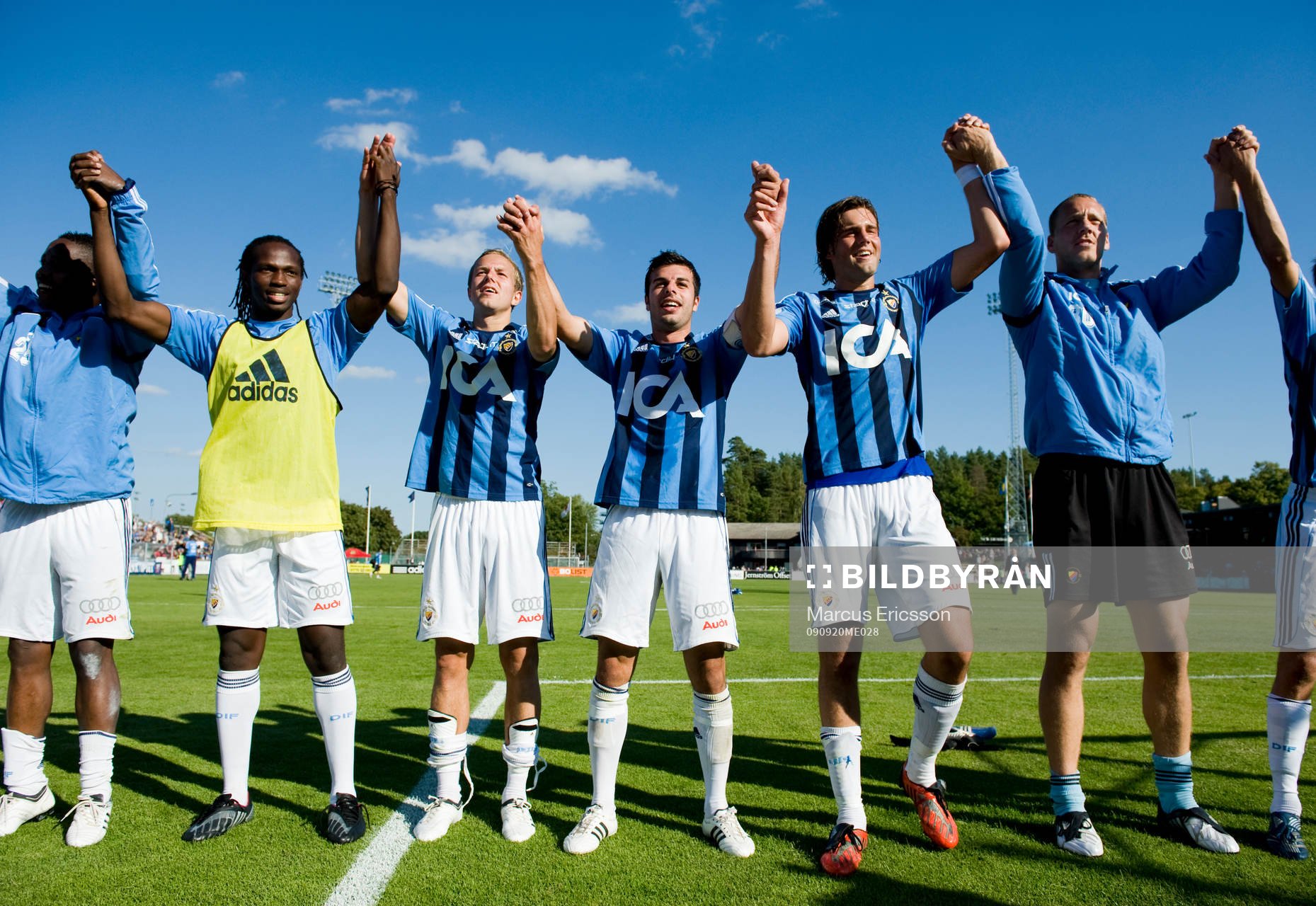 Jubel i Djurgården