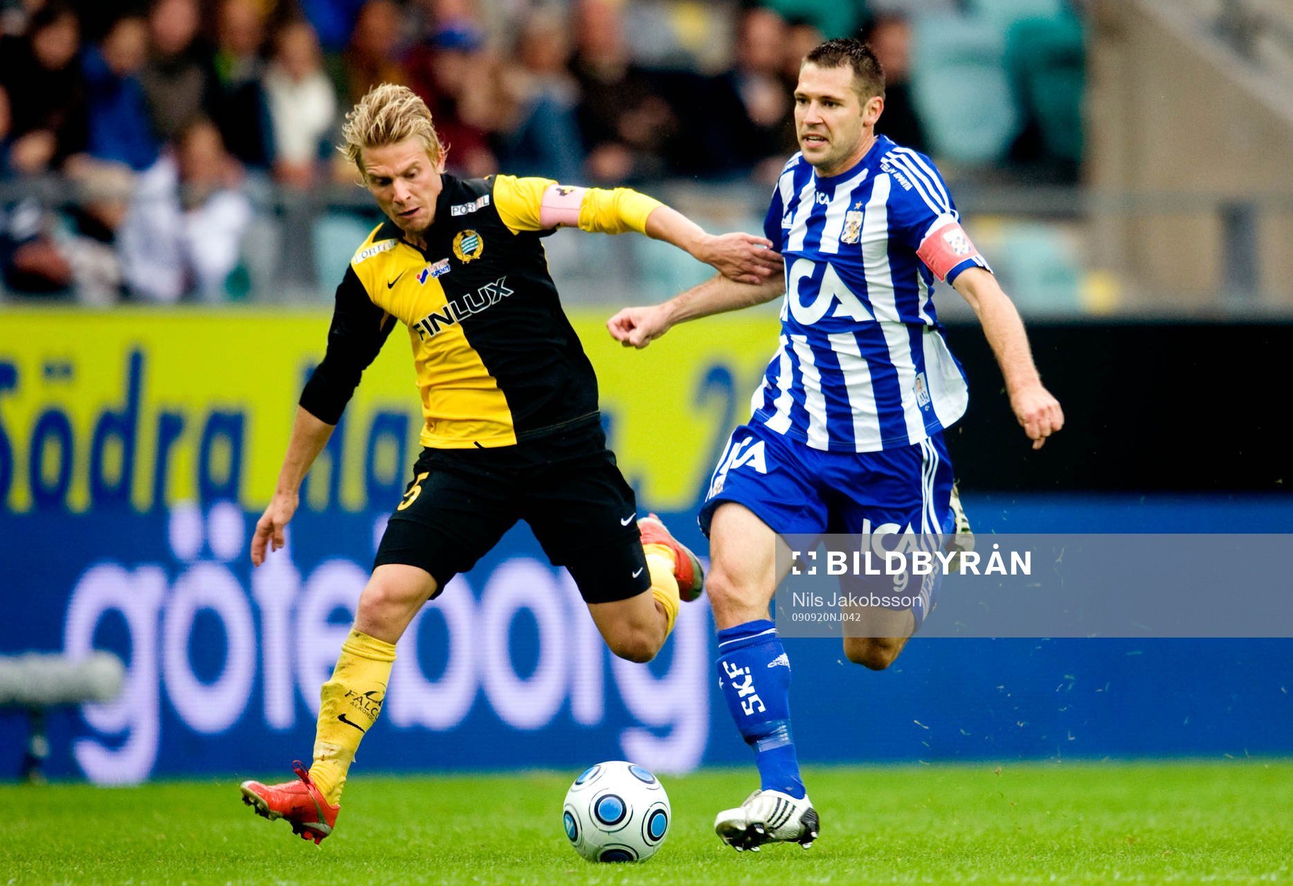 Emil Johansson, Hammarby, Stefan Selakovic, IFK Göteborg
