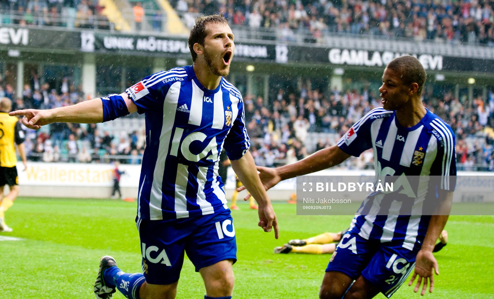 Tobias Hysén, IFK Göteborg, jubel