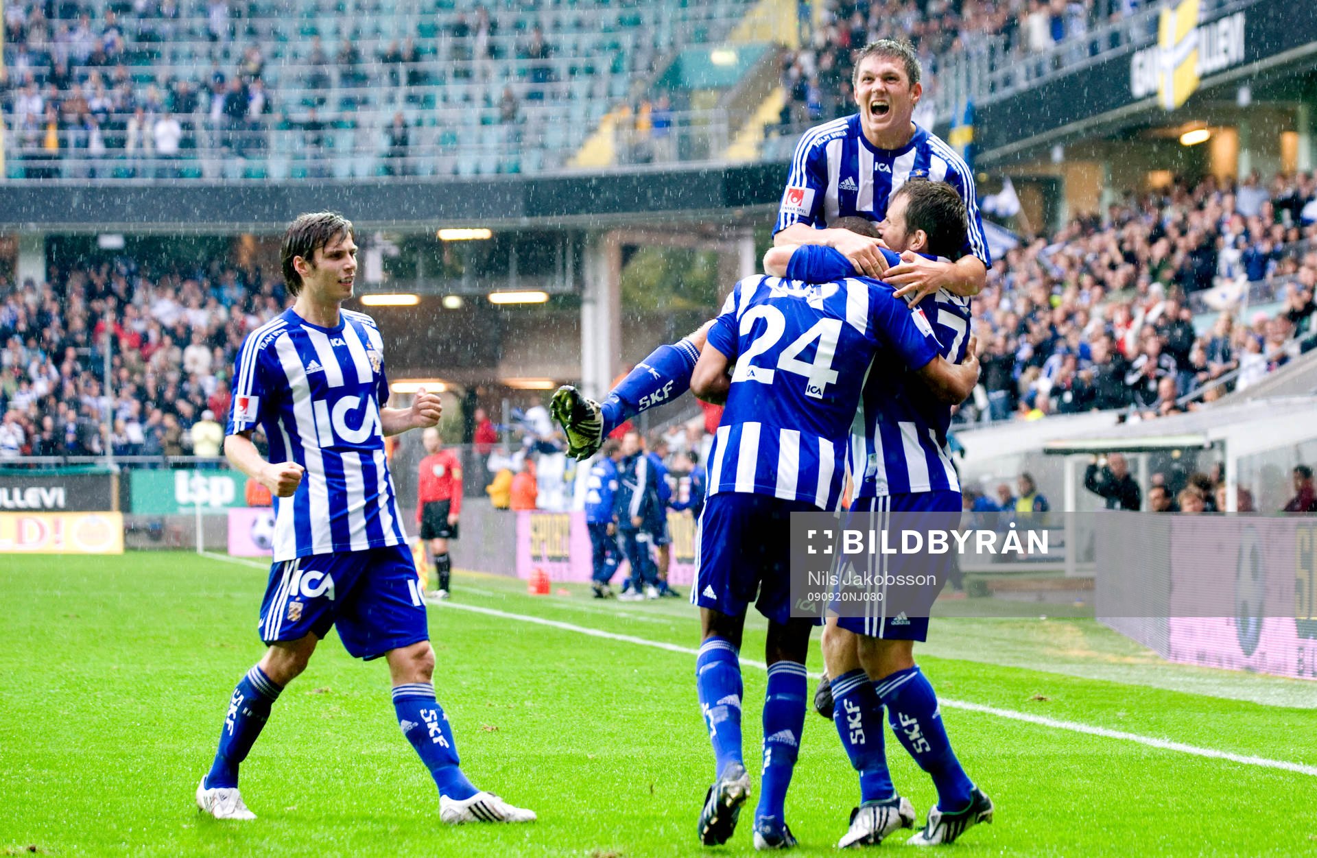 Hannes Stiller, IFK Göteborg,  jubel