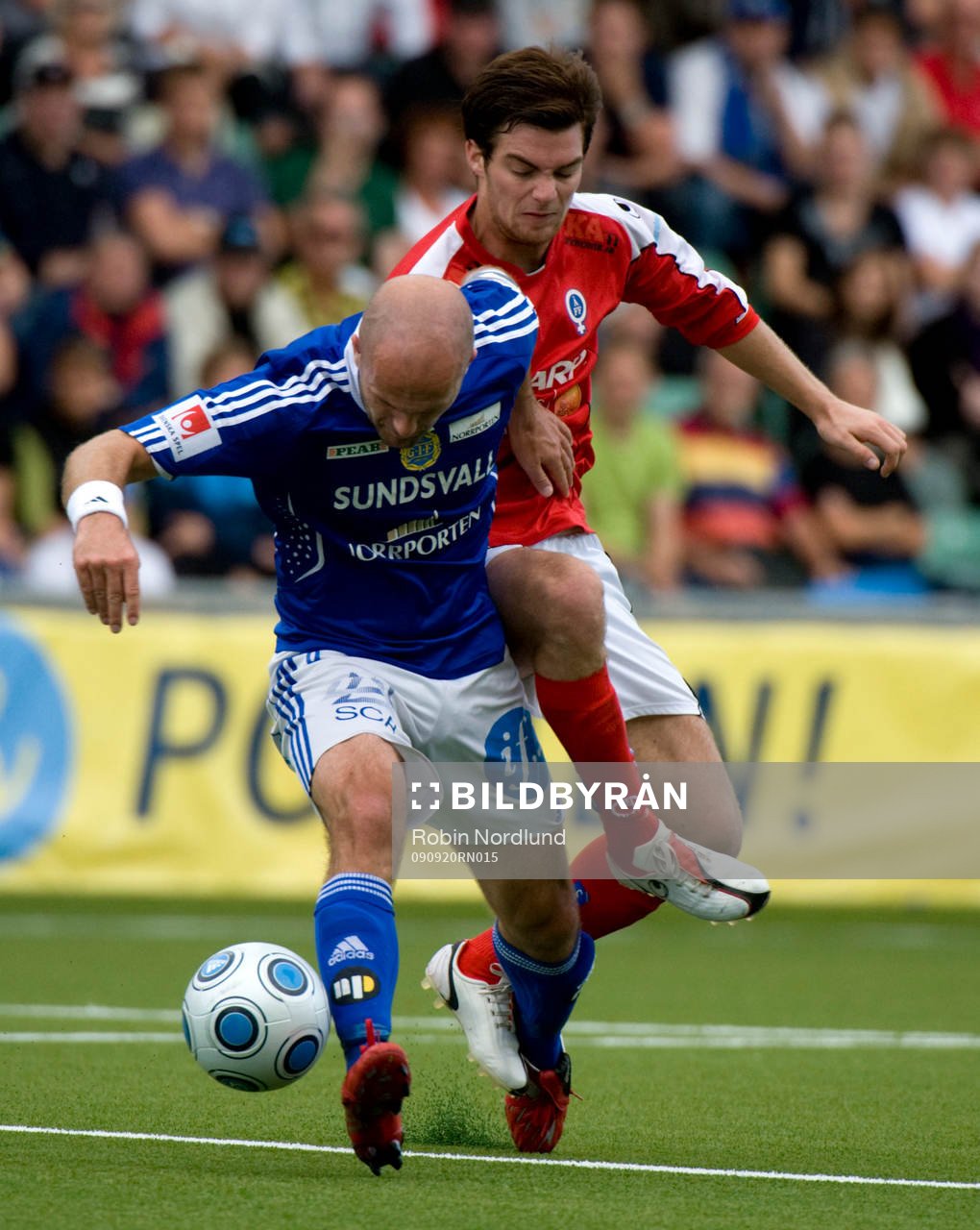 Jonas Wallerstedt, Sundsvall mot Christoffer Karlsson,