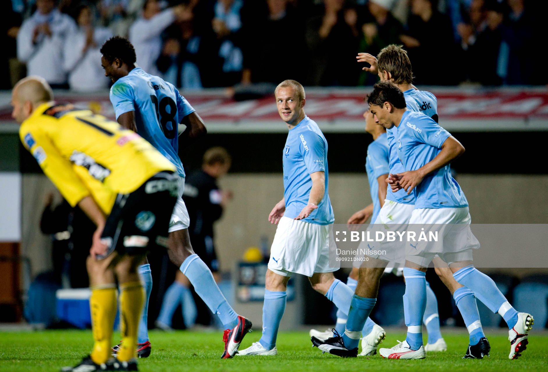 Daniel Larsson, Malmö jubel