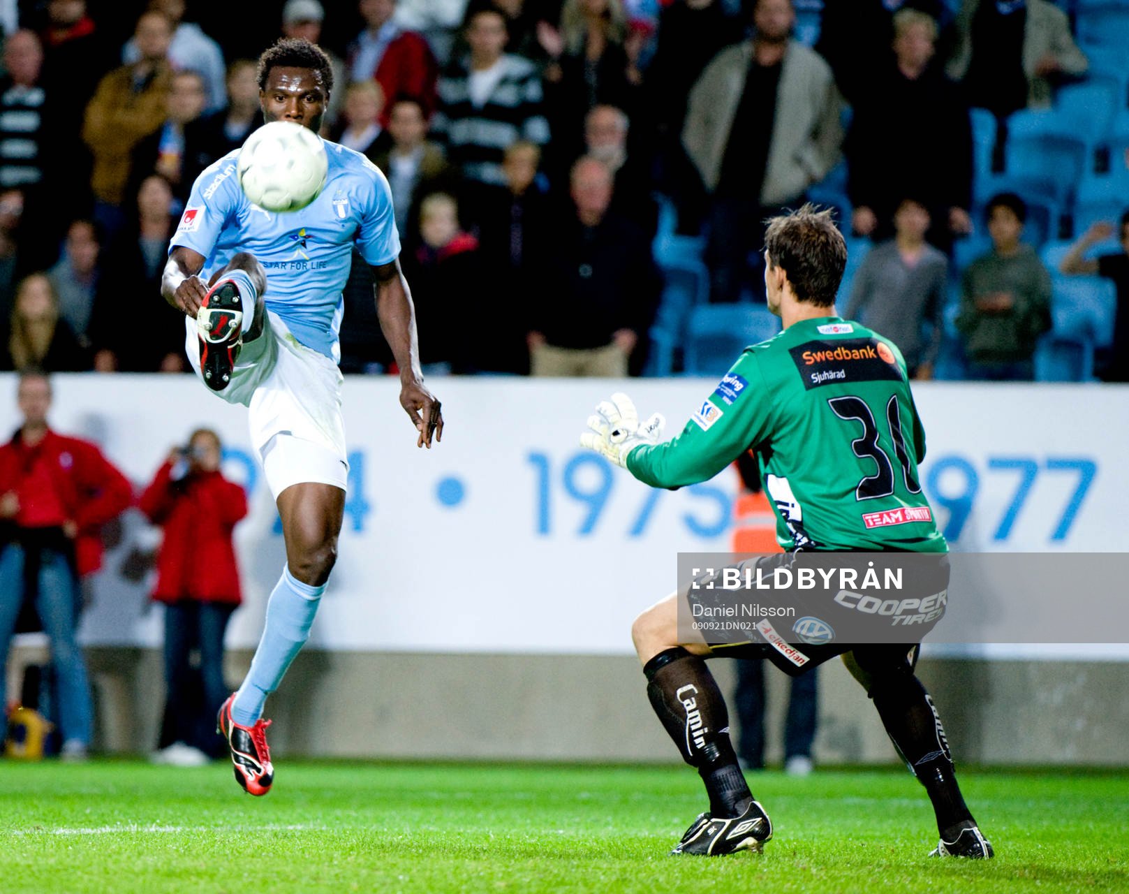 Edward Ofere, Malmö och Ante Covic, Målvakt Elfsborg