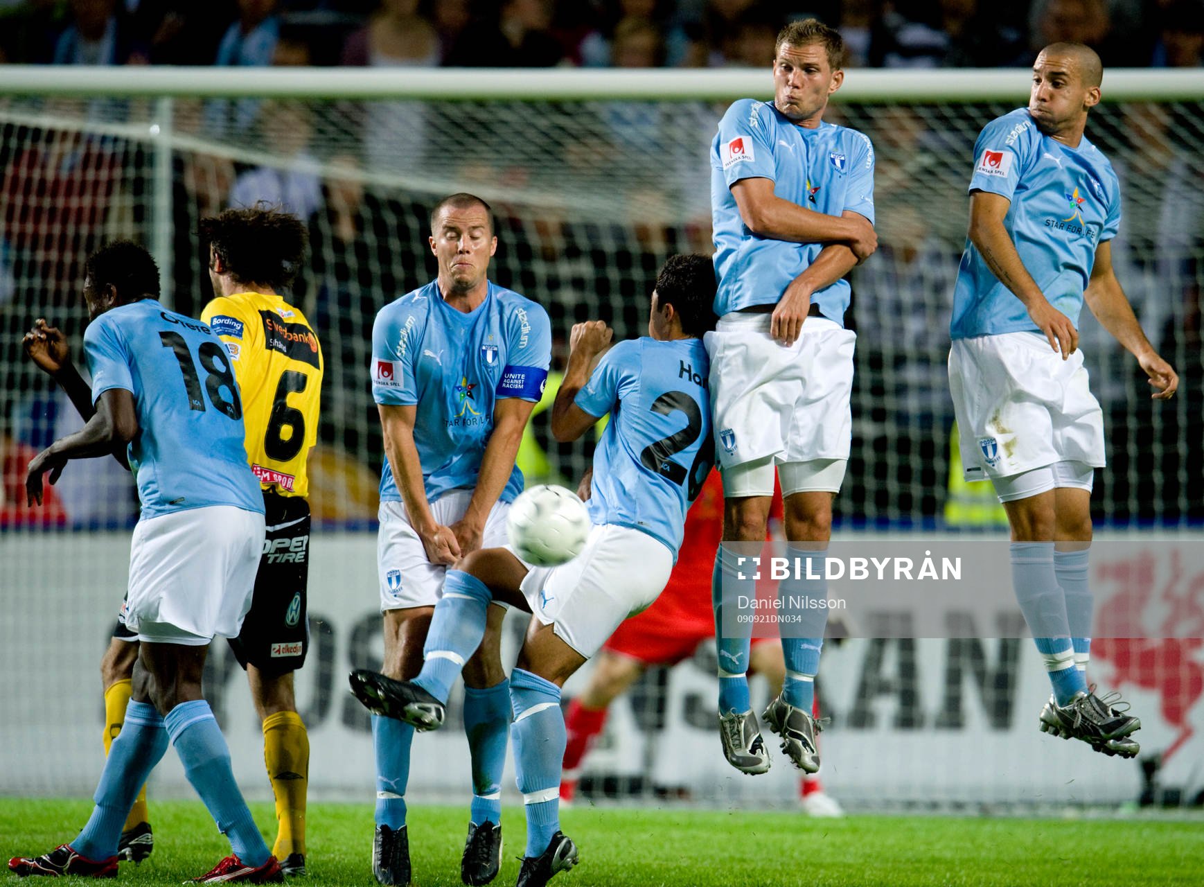 Edward Ofere, Daniel Andersson, Jiloan Hamad, Robert