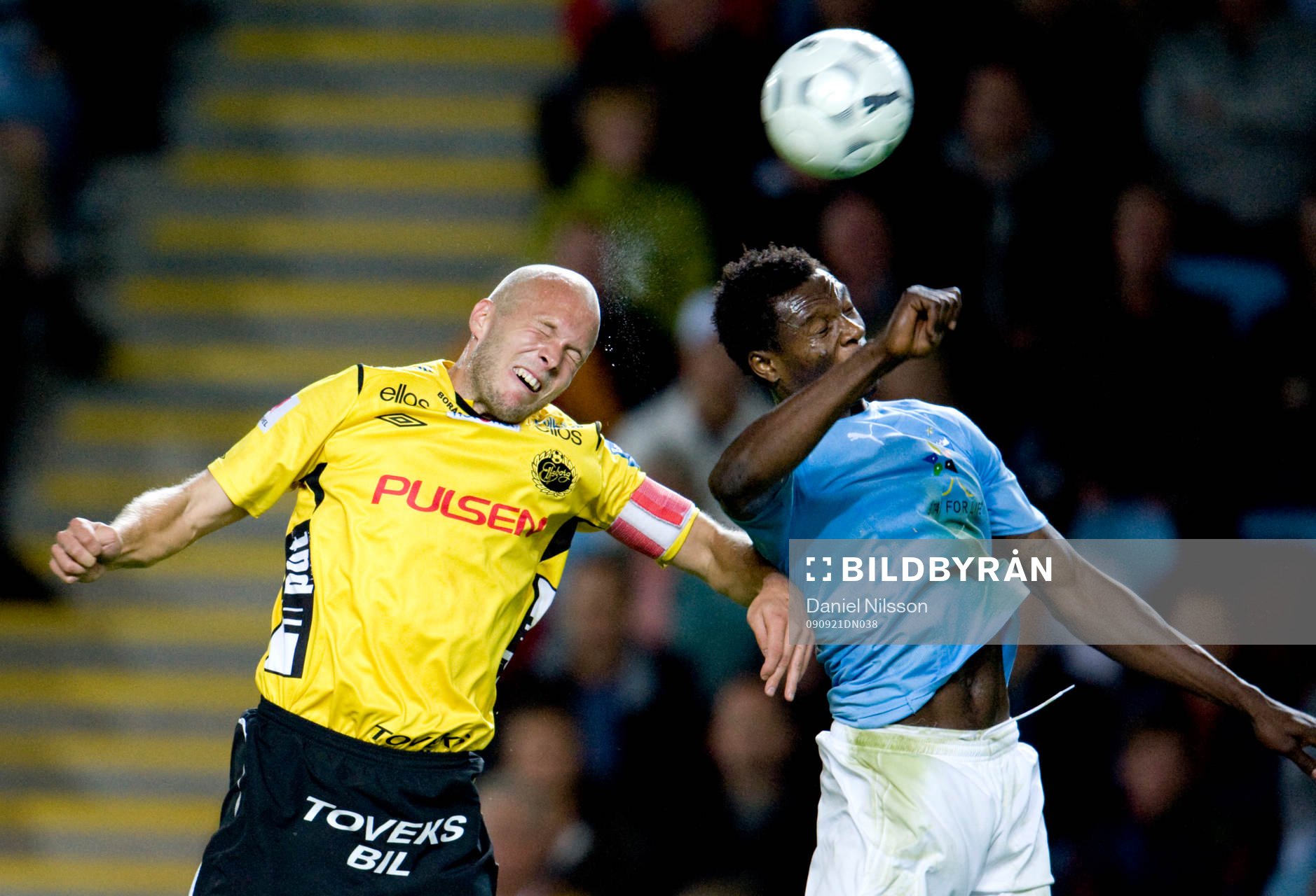 Edward Ofere, Malmö och Martin Andersson, Elfsborg